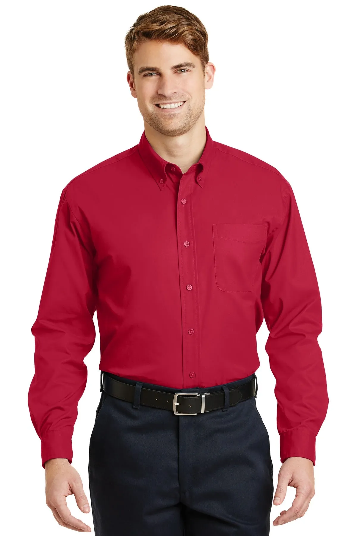 CornerStone - Long Sleeve SuperPro™ Twill Shirt. SP17