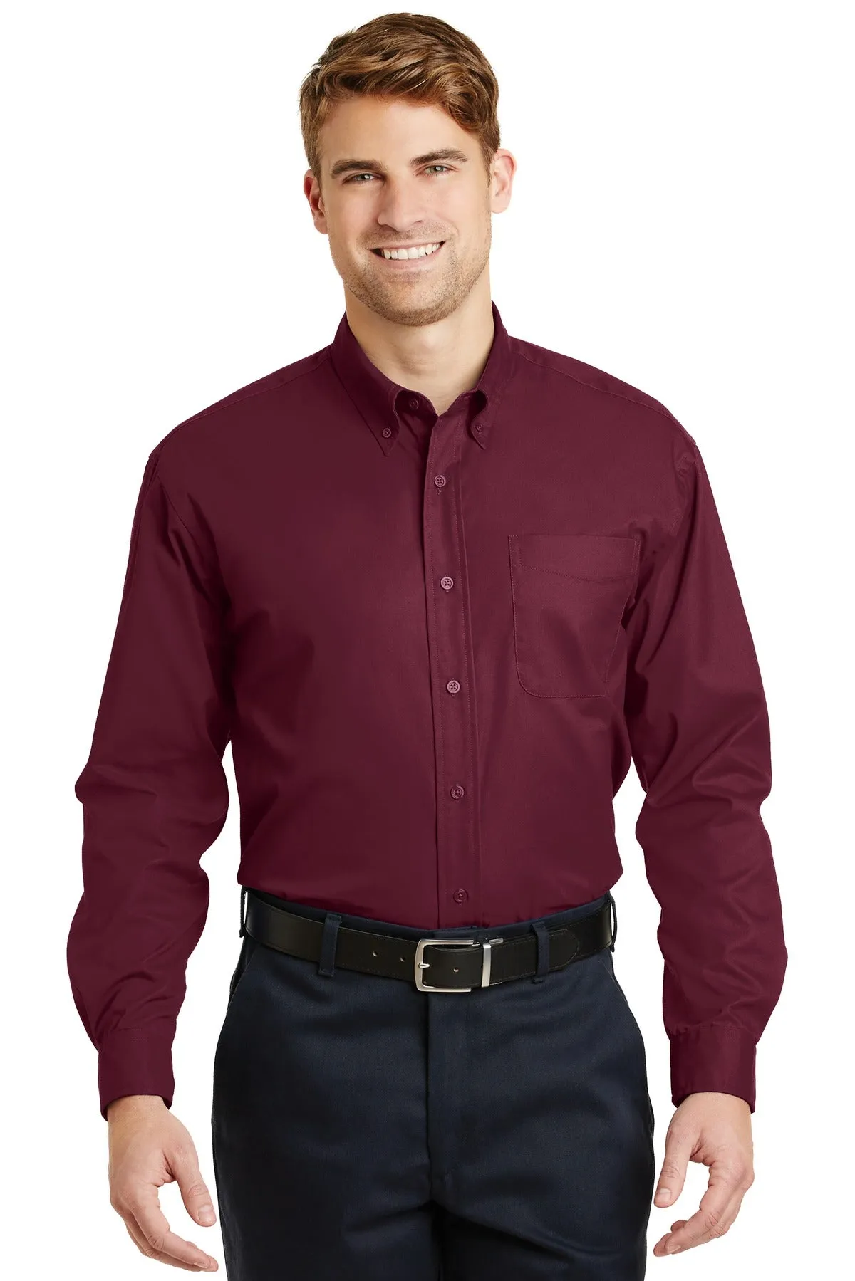 CornerStone - Long Sleeve SuperPro™ Twill Shirt. SP17