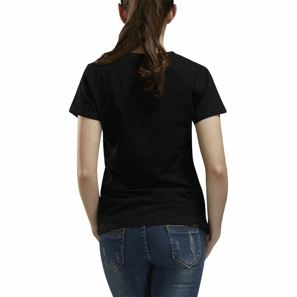 Couple Gift Custom Photo&Text Heart Unique Design All Over Print T-shirt For Men Women Gift