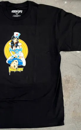 Black CPR Nurse T-Shirt - Stylish & Comfortable Apparel for Healthcare Professionals