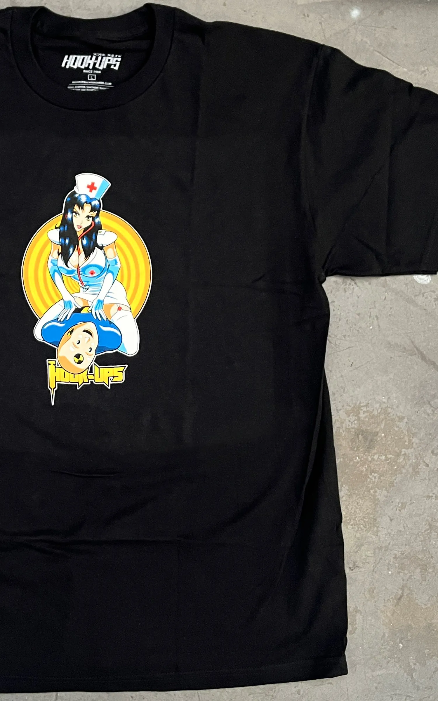 Black CPR Nurse T-Shirt - Stylish & Comfortable Apparel for Healthcare Professionals