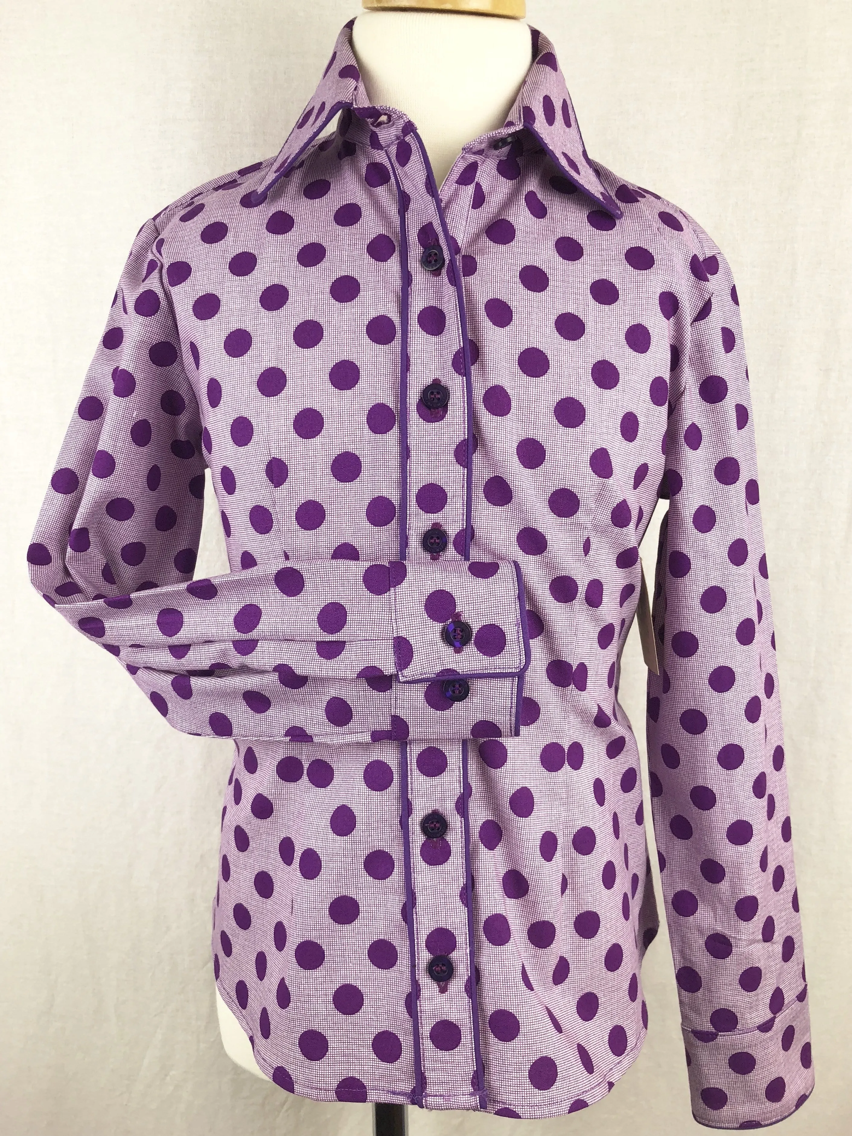 CR Girls Purple Polka Dot