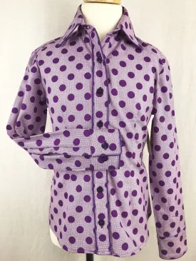 CR Girls Purple Polka Dot