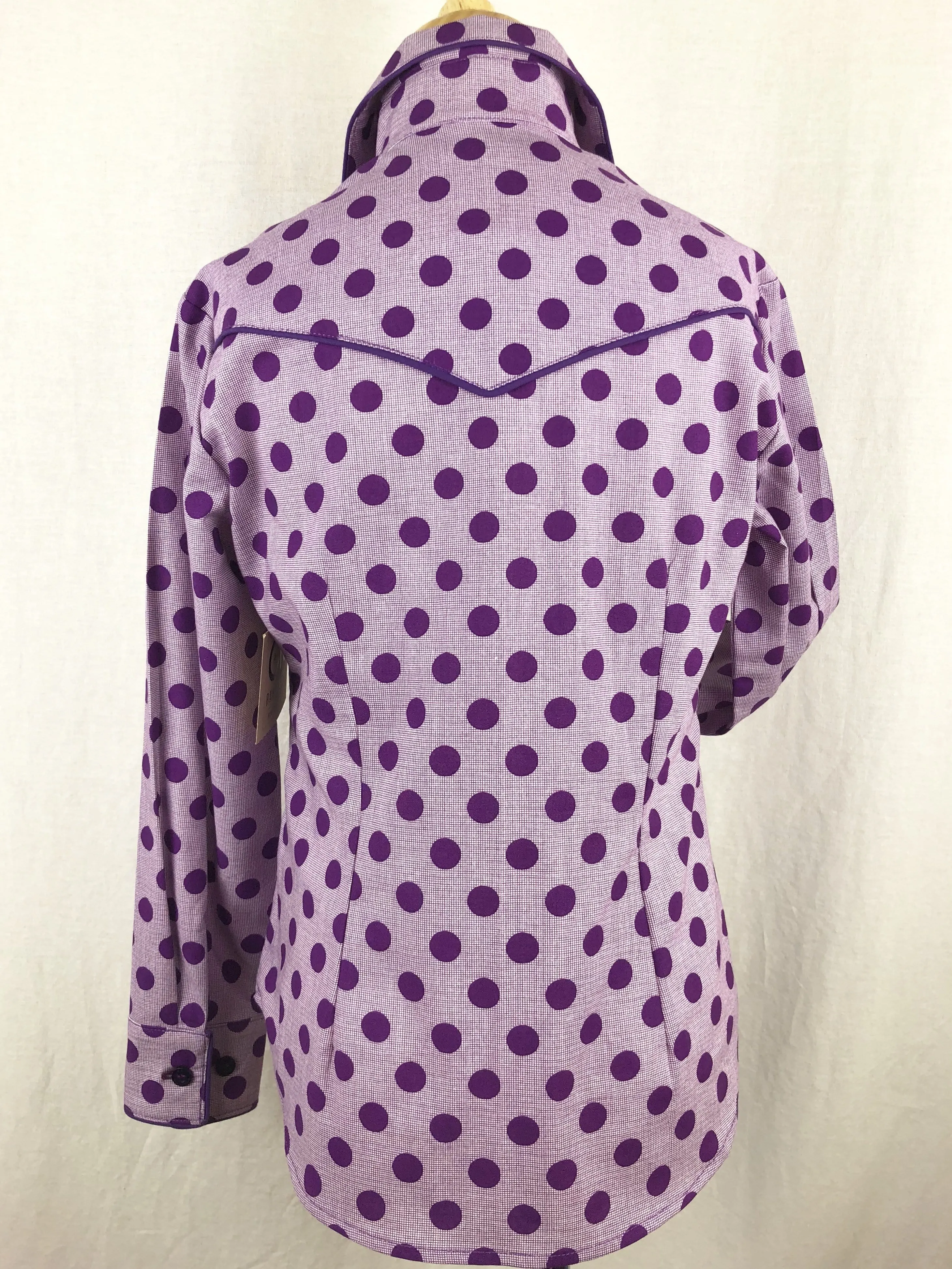 CR Girls Purple Polka Dot