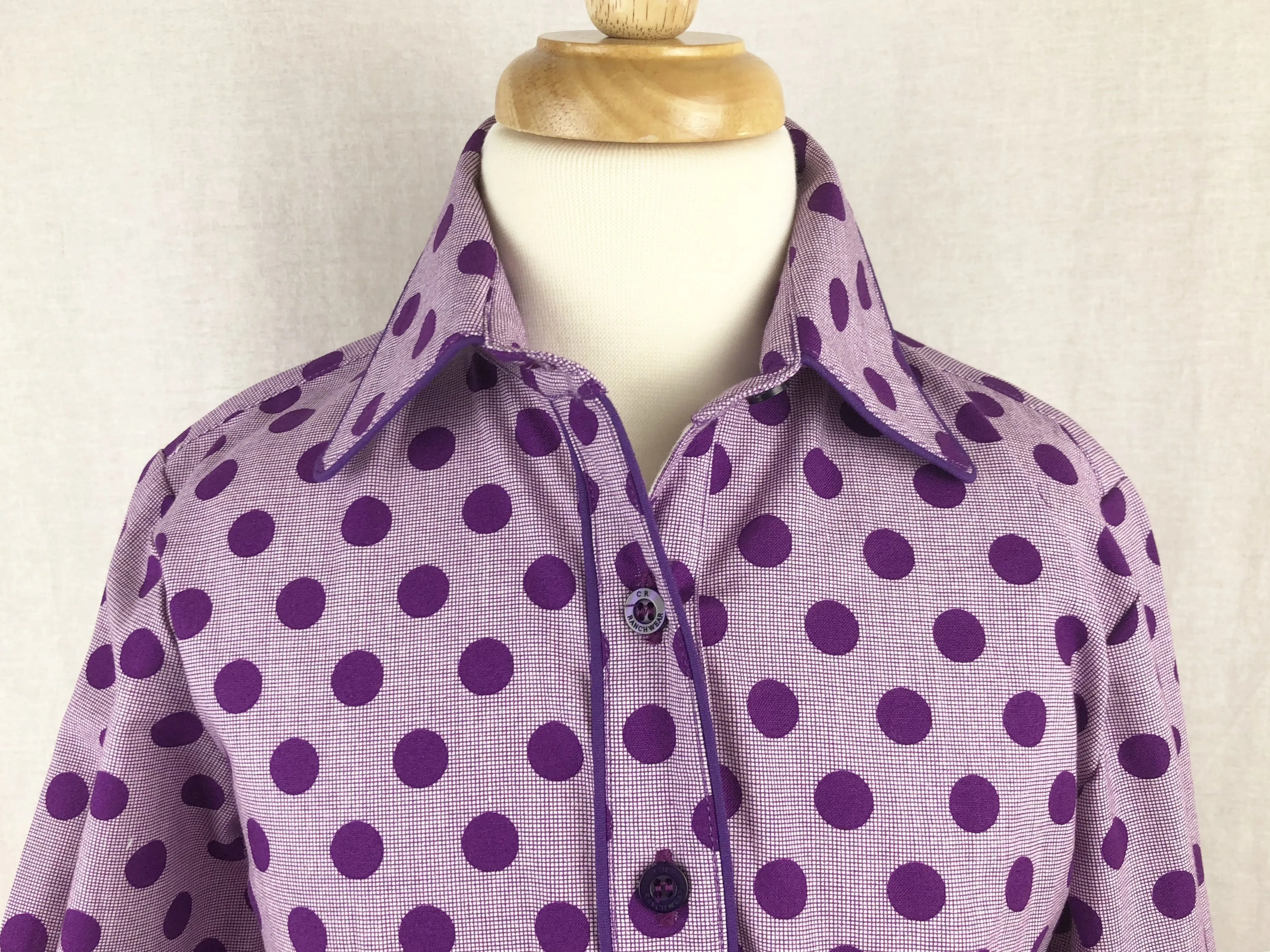 CR Girls Purple Polka Dot