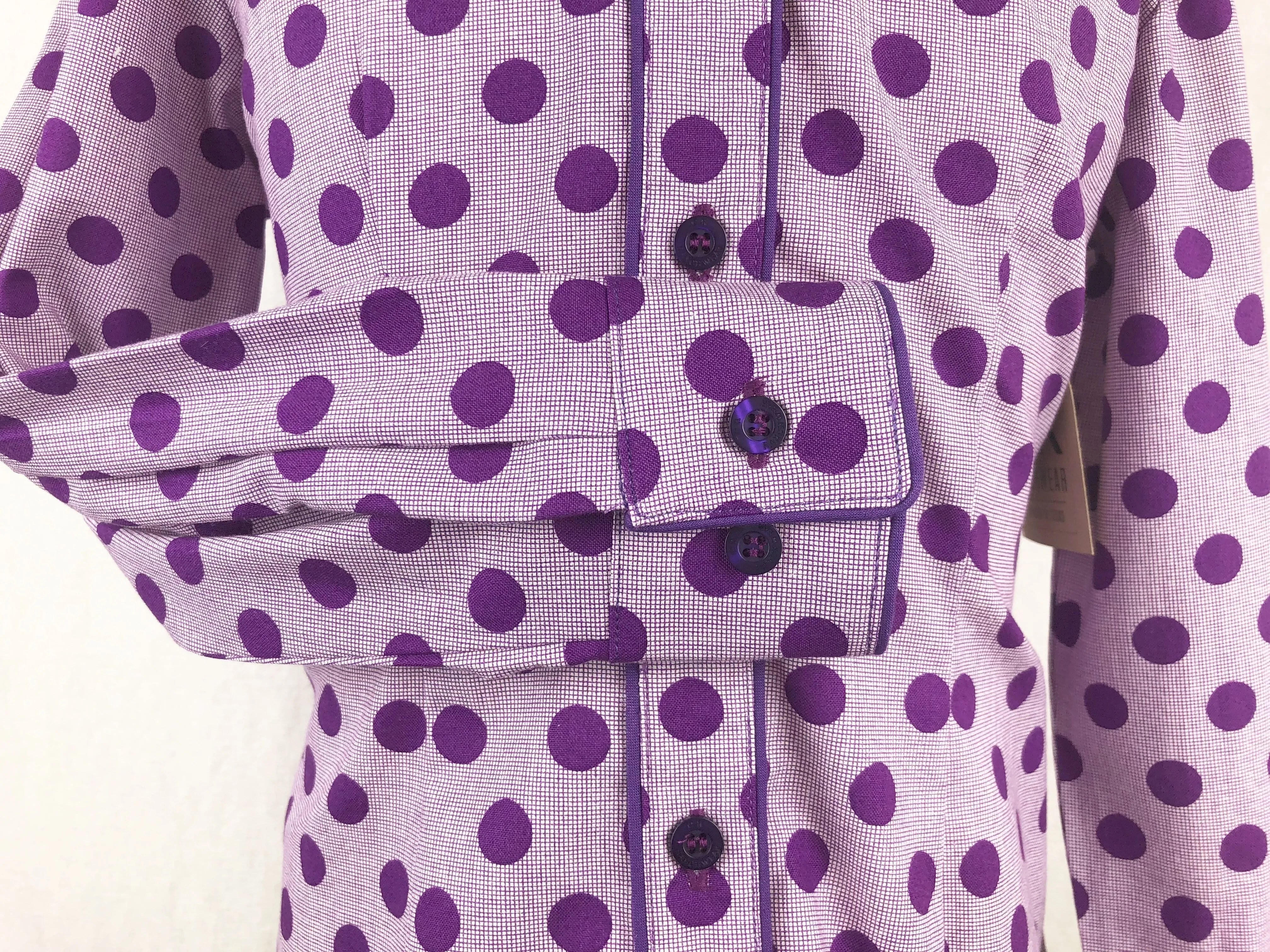 CR Girls Purple Polka Dot