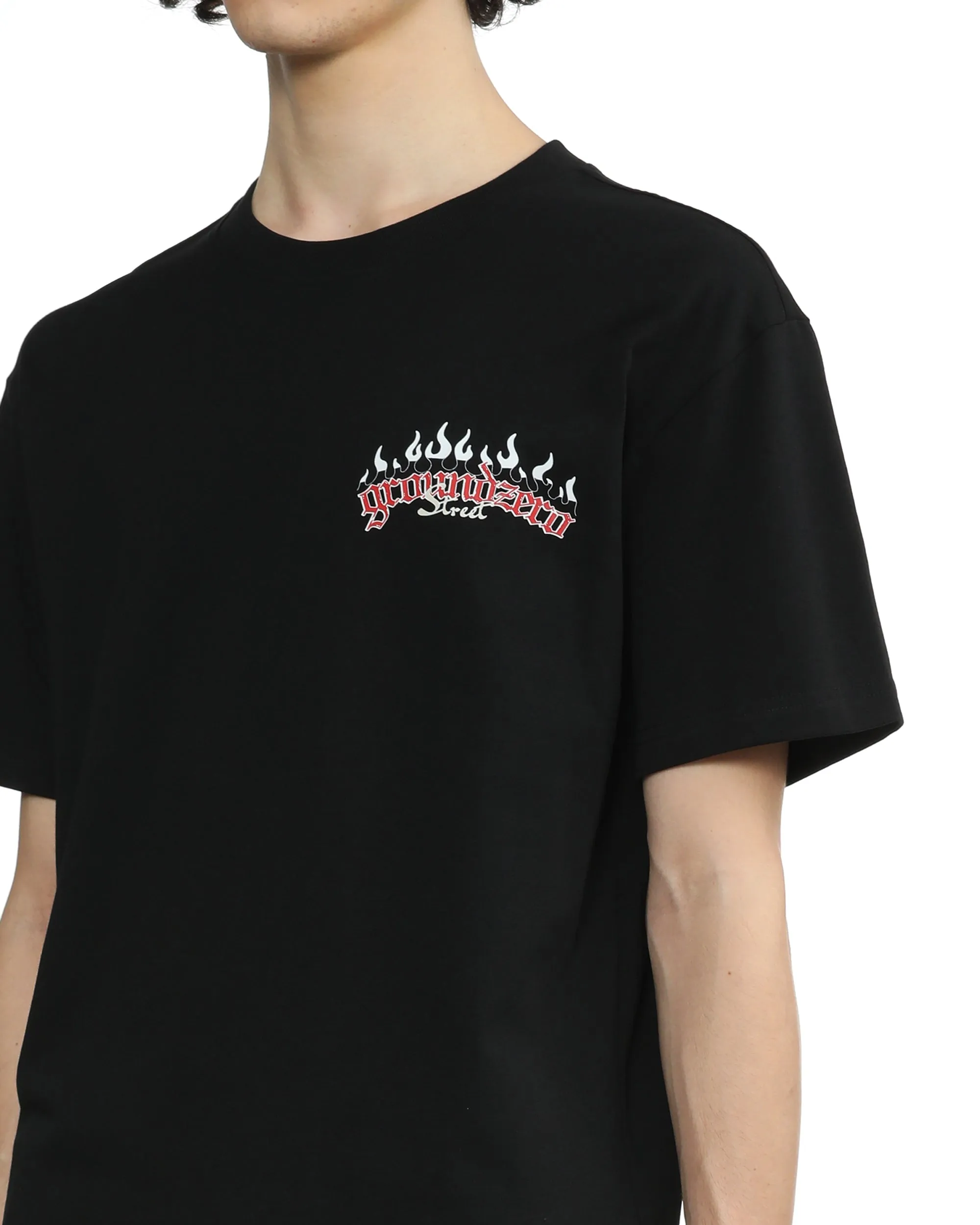 Crew Neck Logo-printed T-shirt