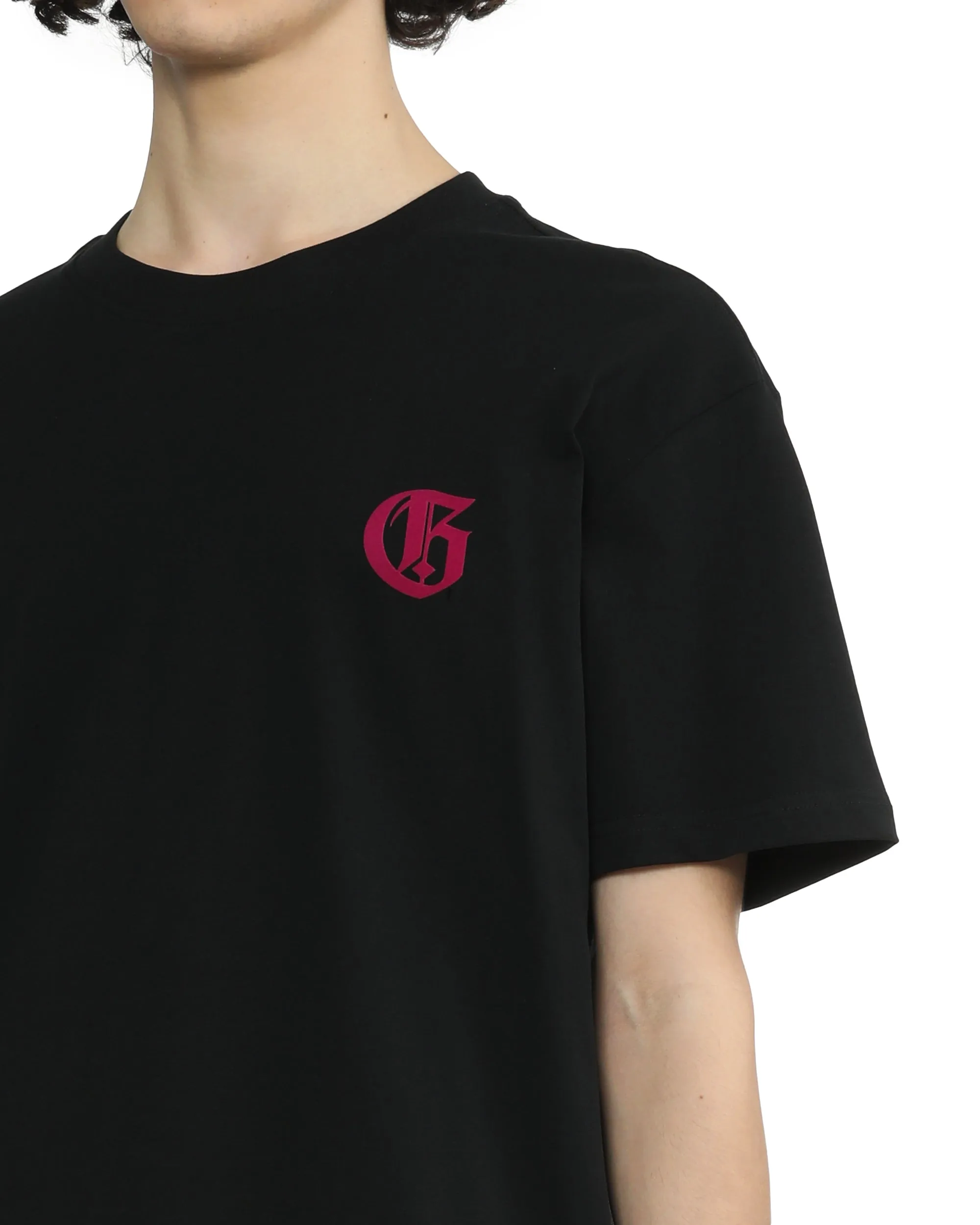 Crew Neck Logo-printed T-shirt