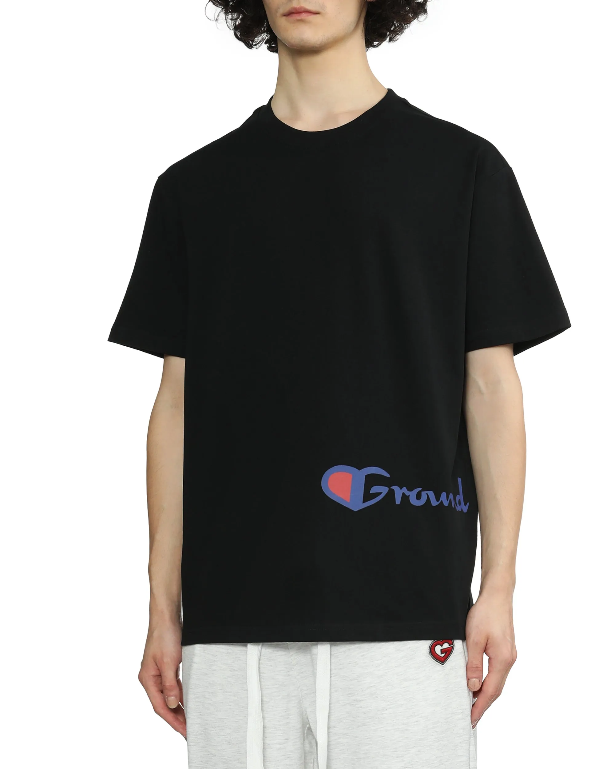 Crew Neck Logo-printed T-shirt