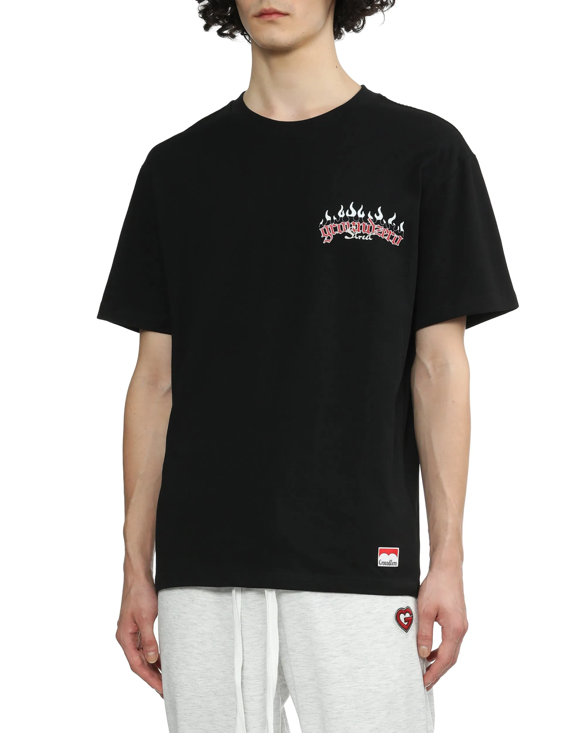Crew Neck Logo-printed T-shirt