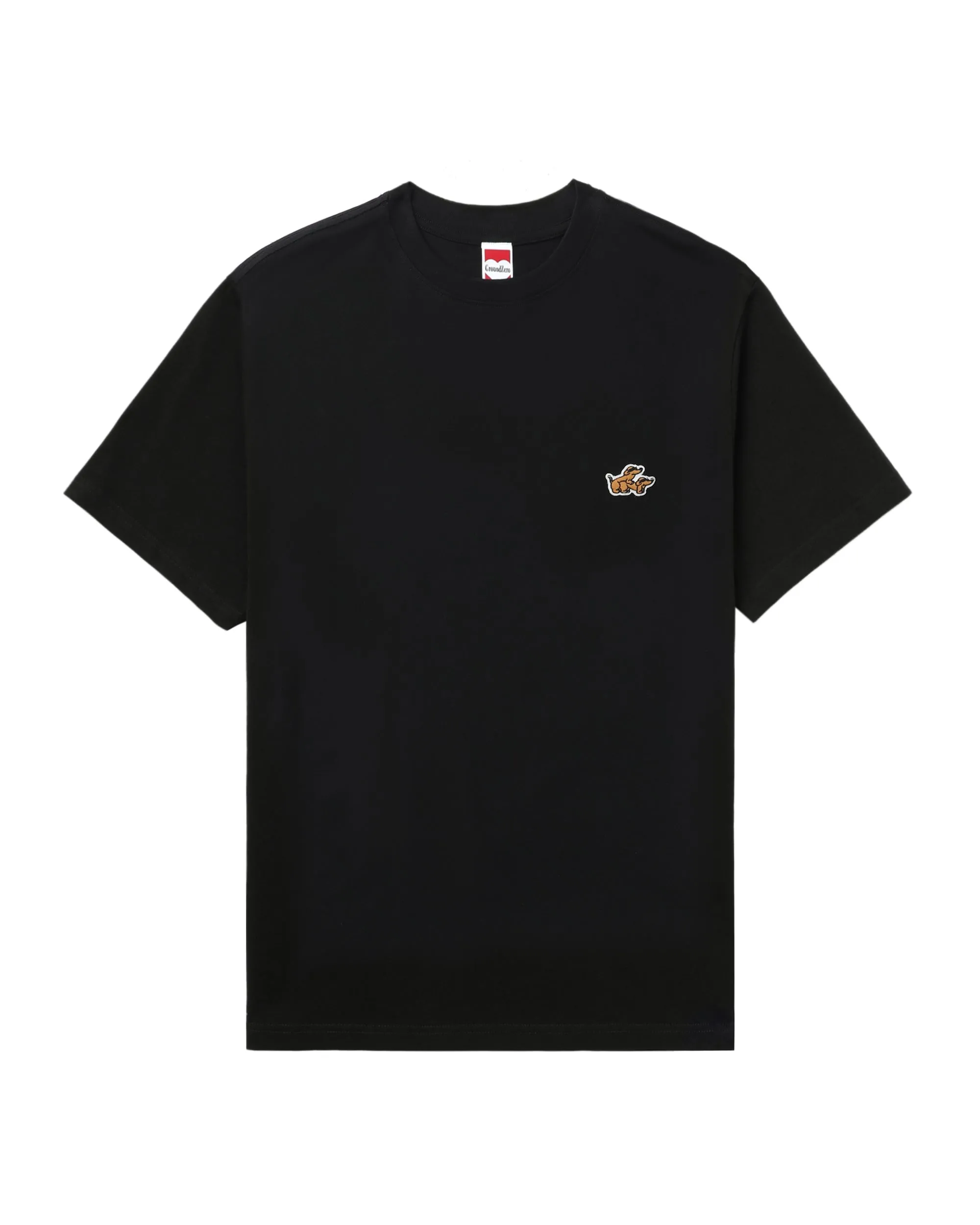 Crew Neck Patch T-shirt