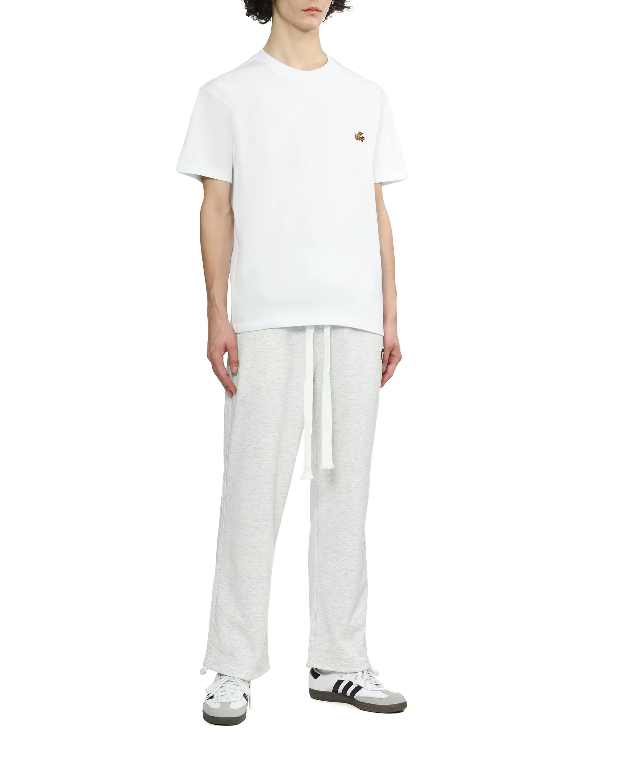 Crew Neck Patch T-shirt
