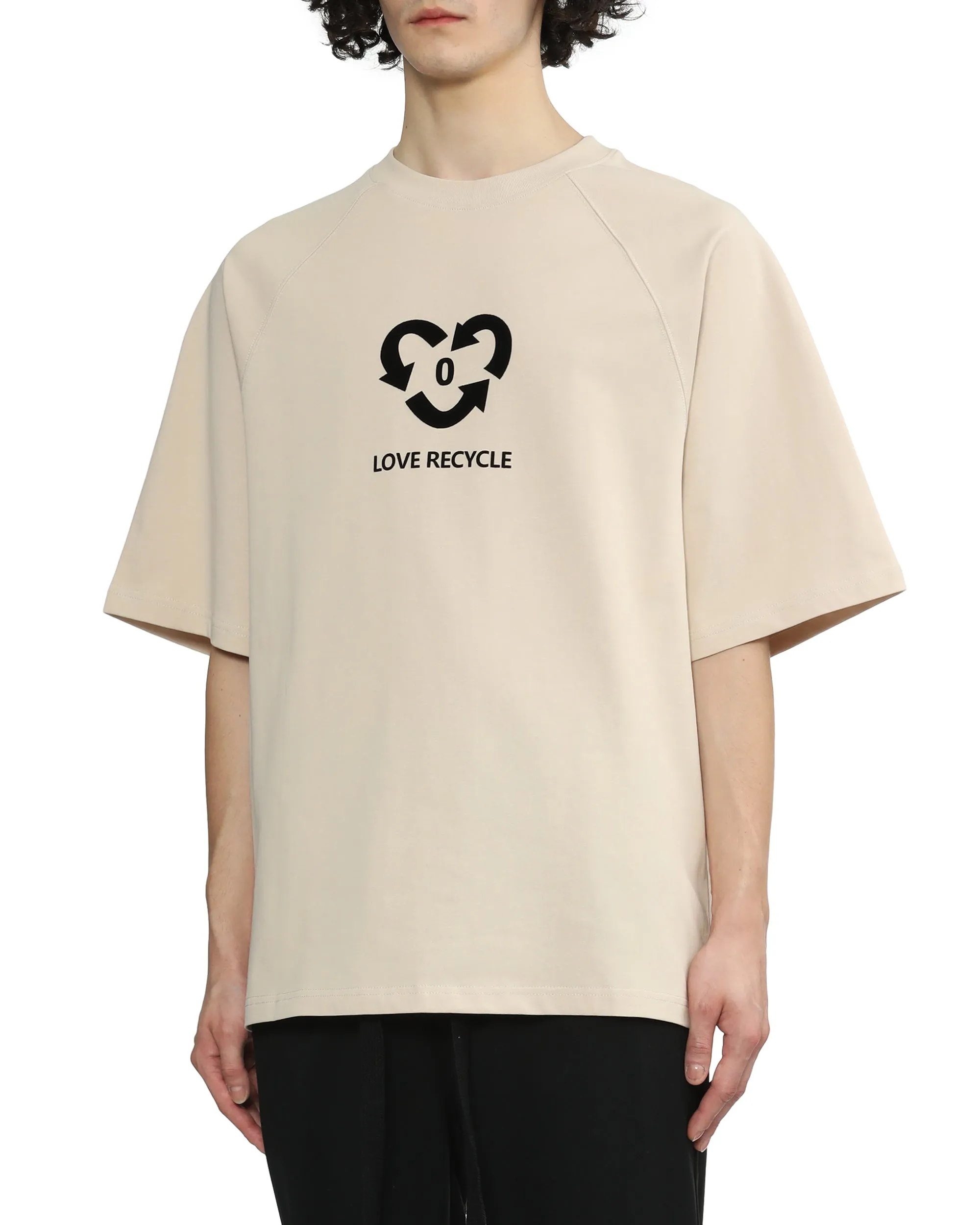 Crew Neck Print T-shirt