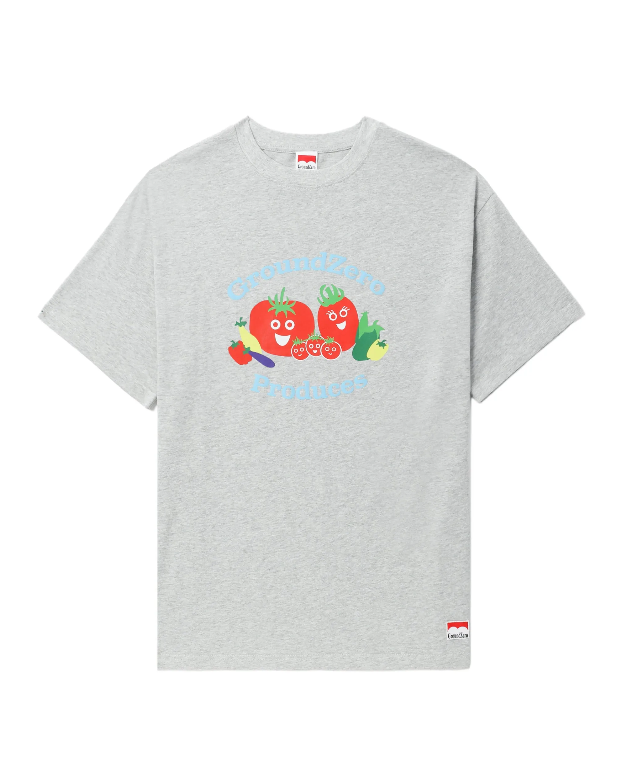 Crew Neck Print T-shirt