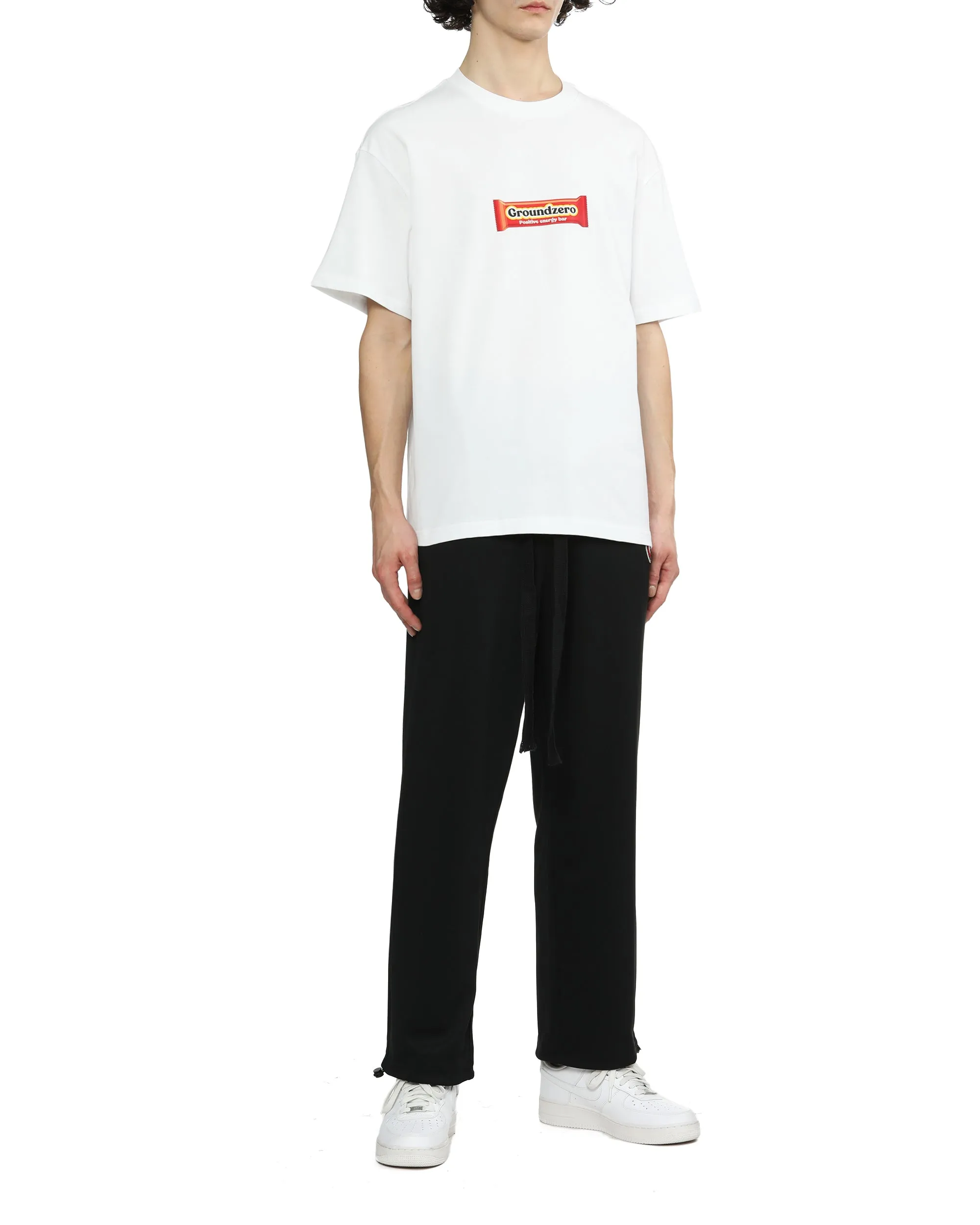 Crew Neck Print T-shirt