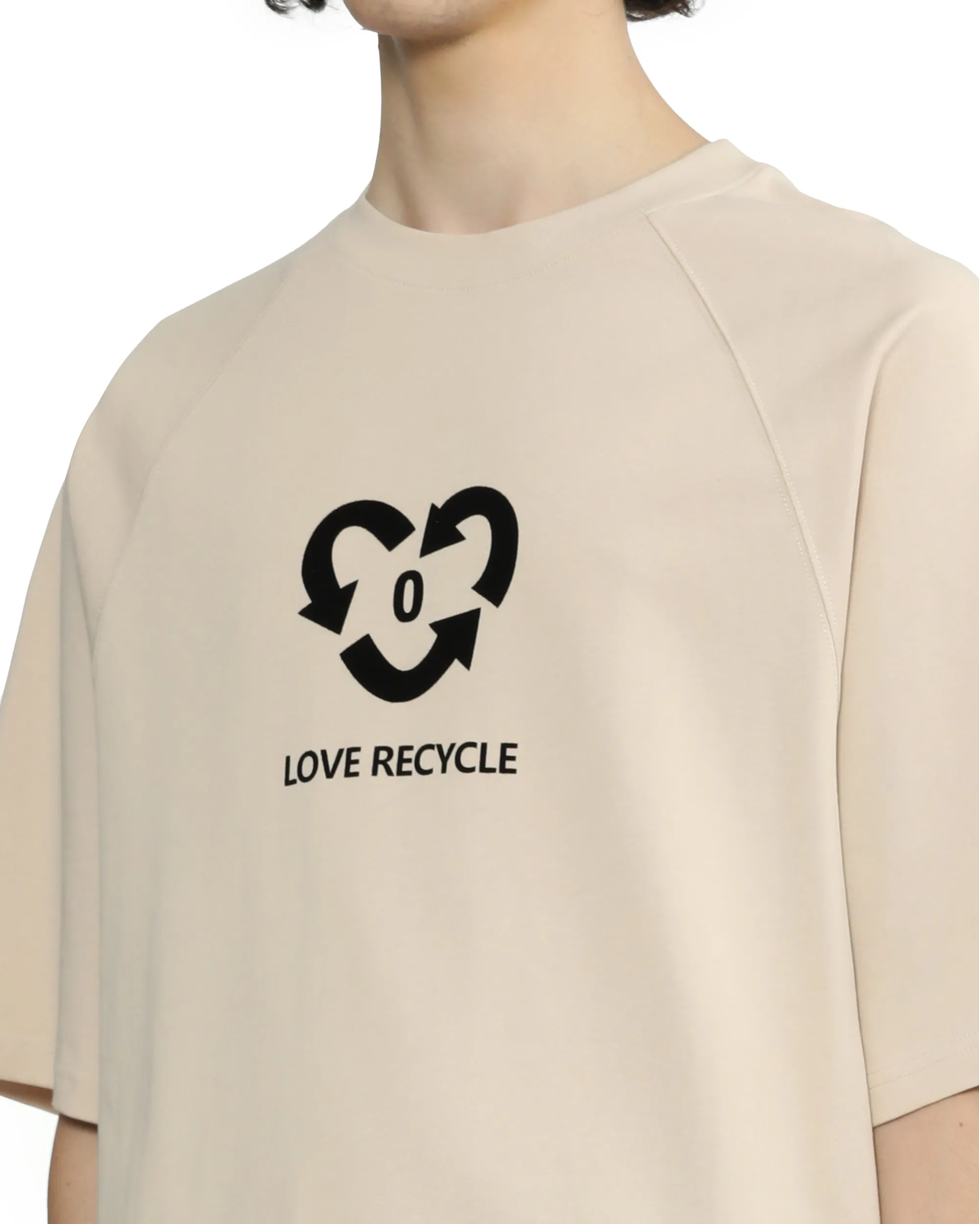 Crew Neck Print T-shirt