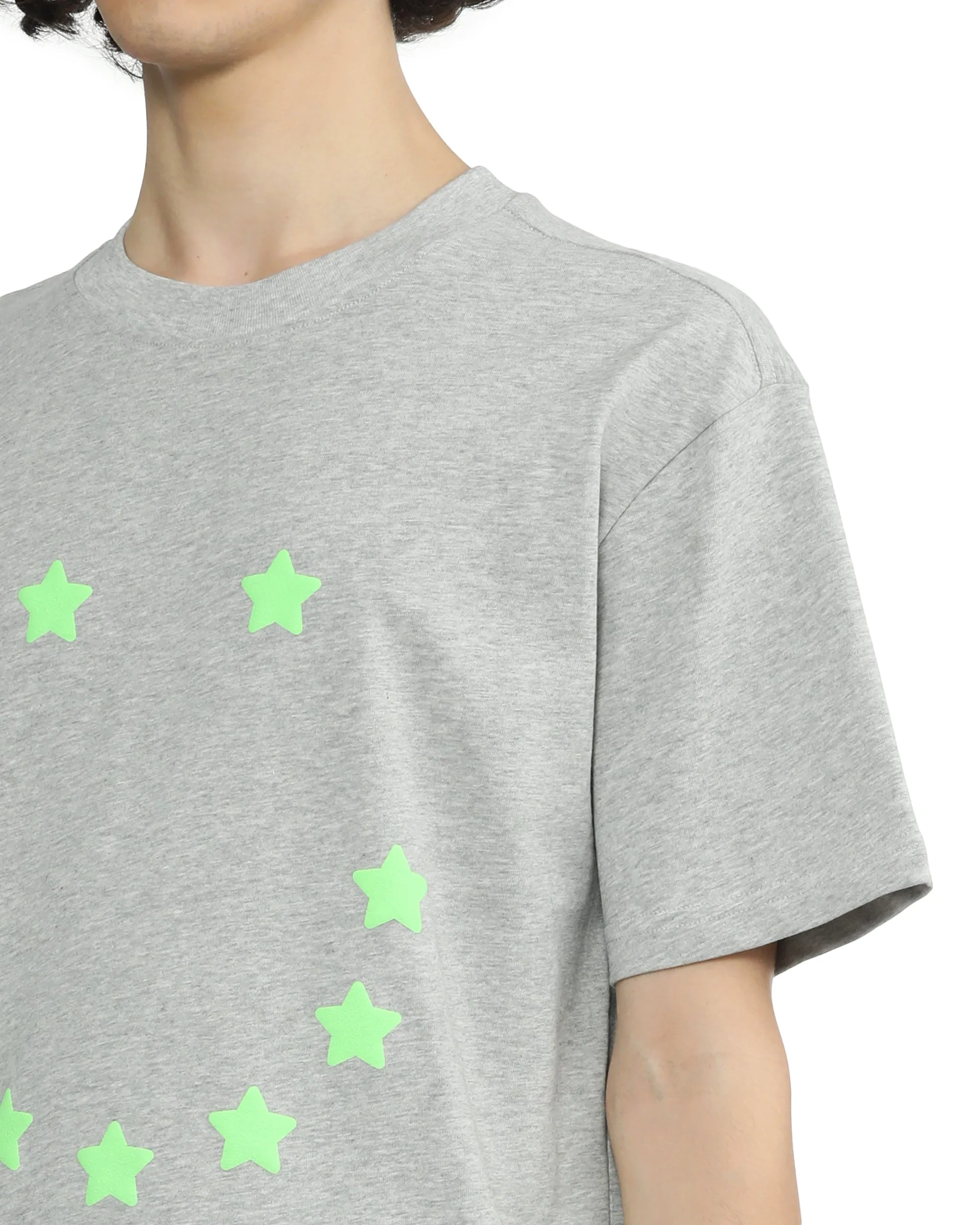Crew Neck Print T-shirt