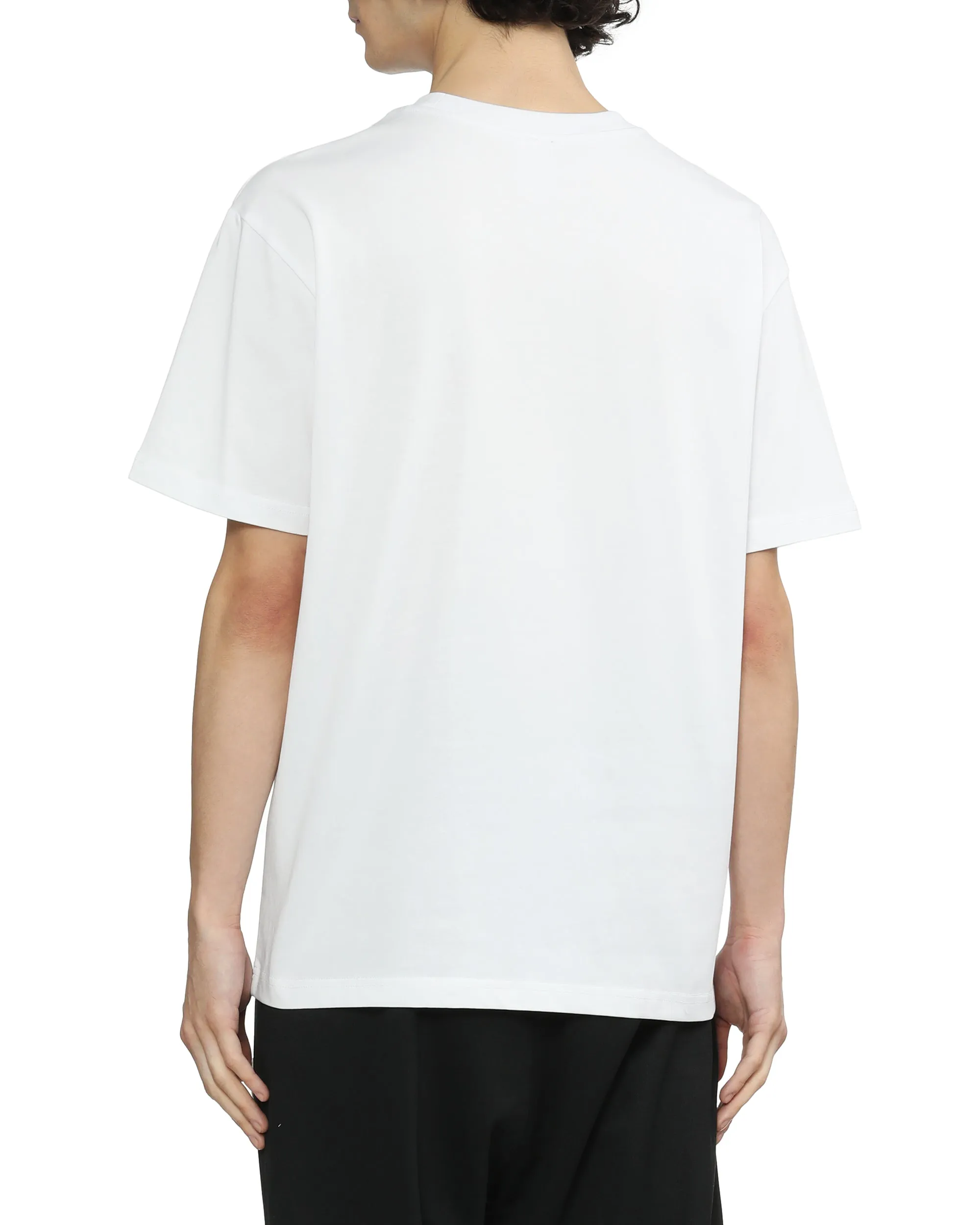 Crew Neck Print T-shirt
