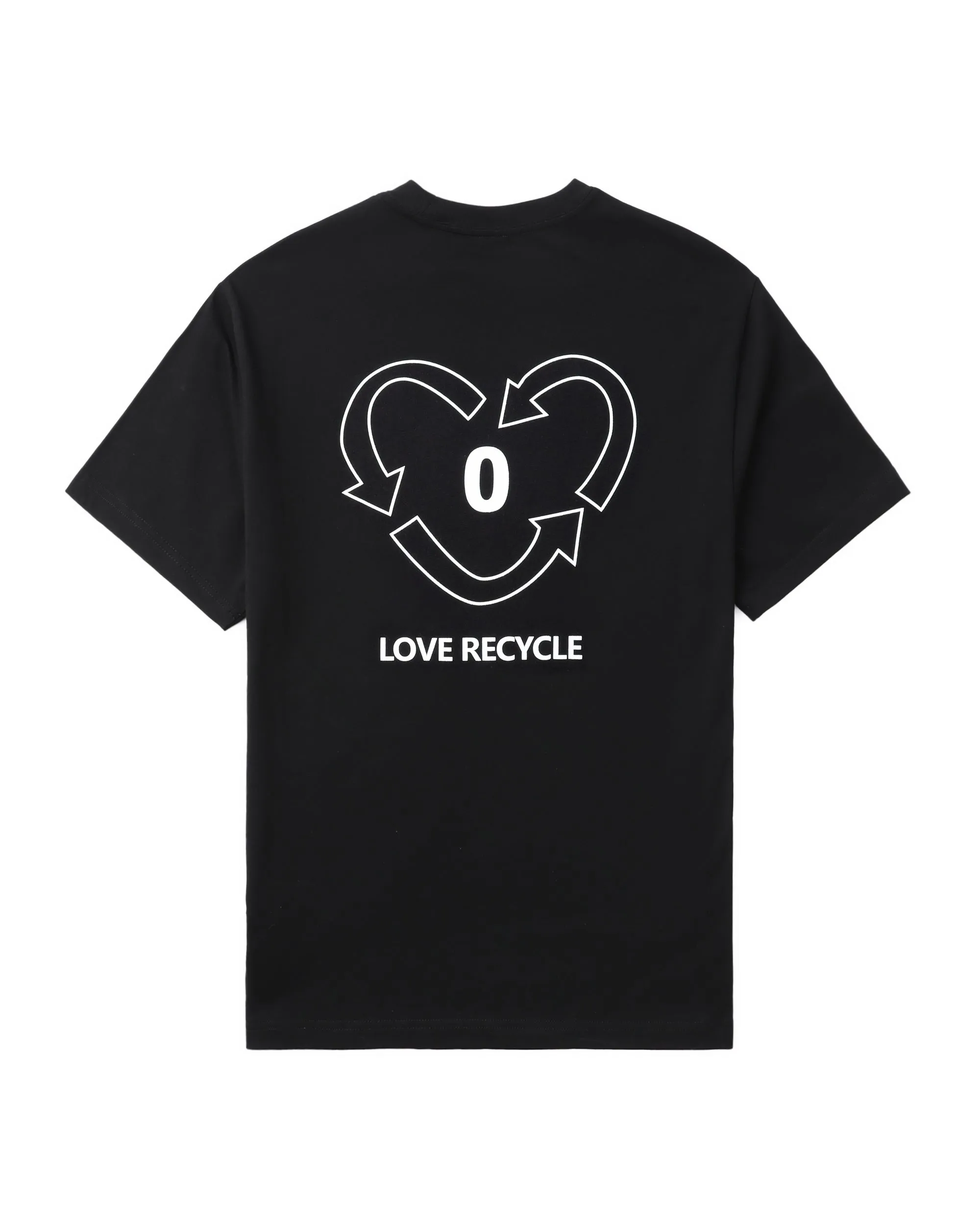 Crew Neck Print T-shirt