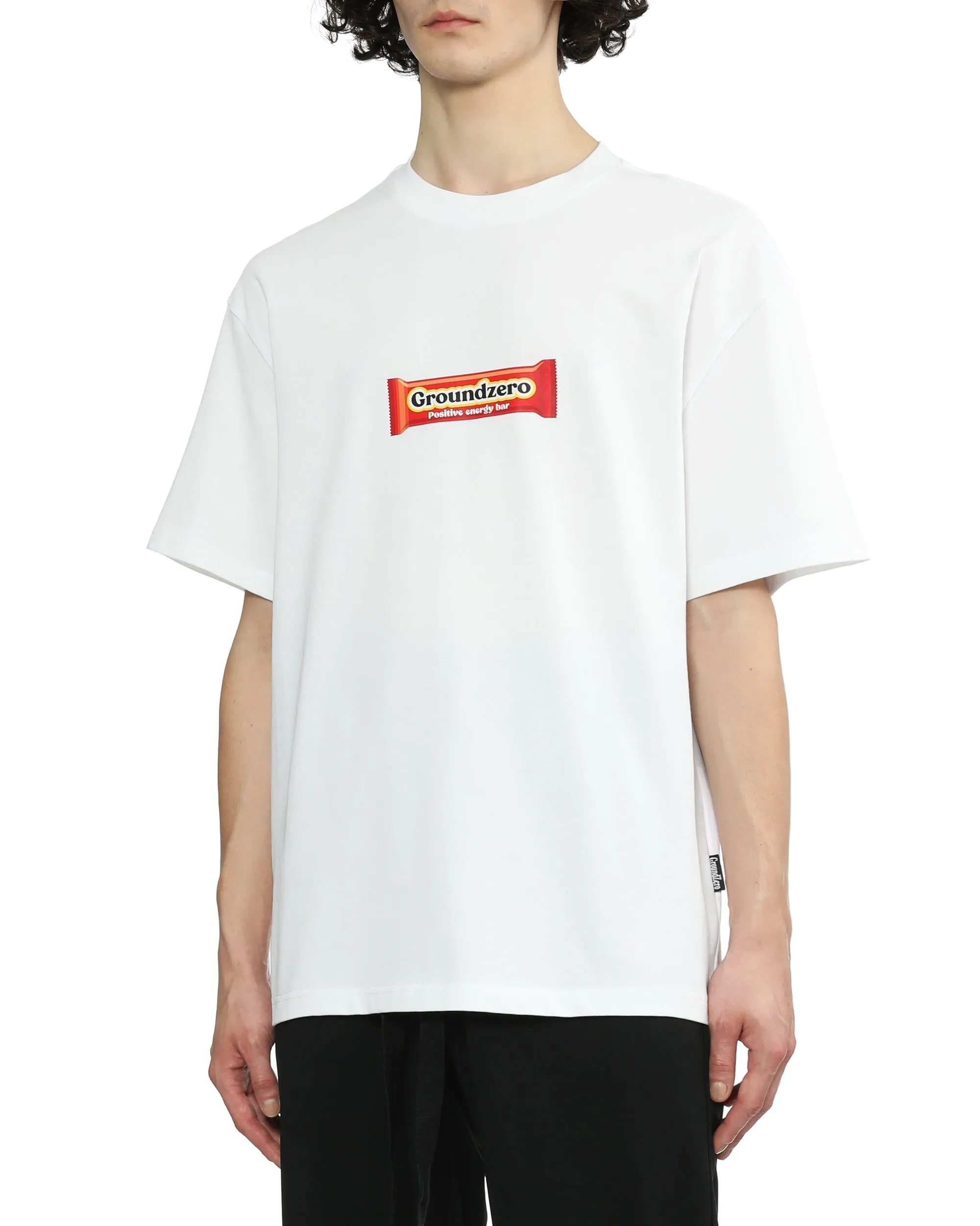 Crew Neck Print T-shirt