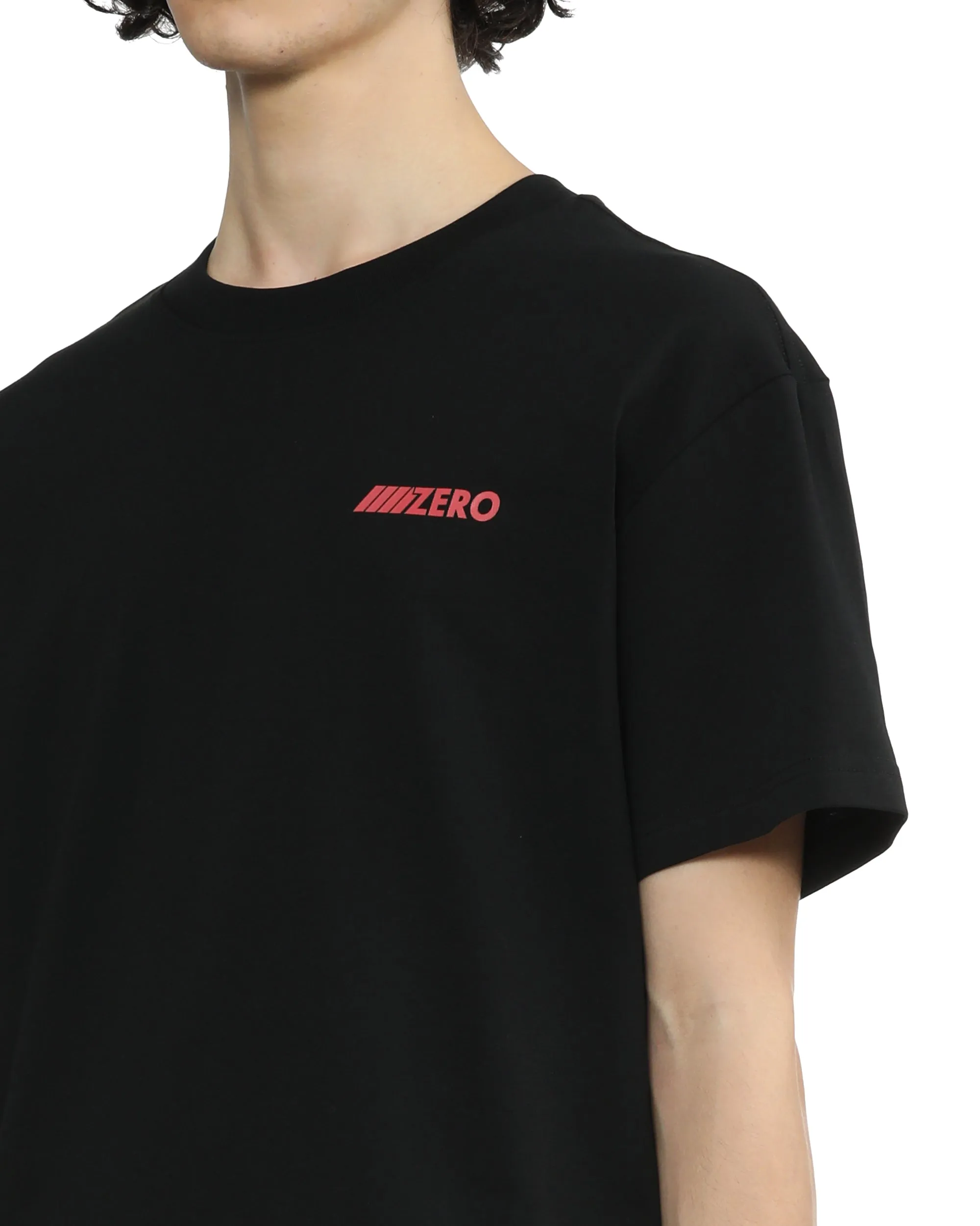 Crew Neck Print T-shirt