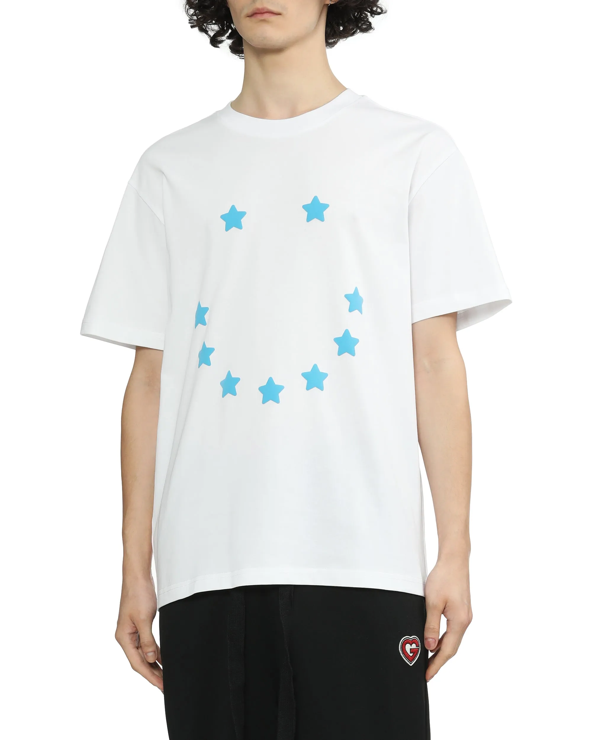 Crew Neck Print T-shirt