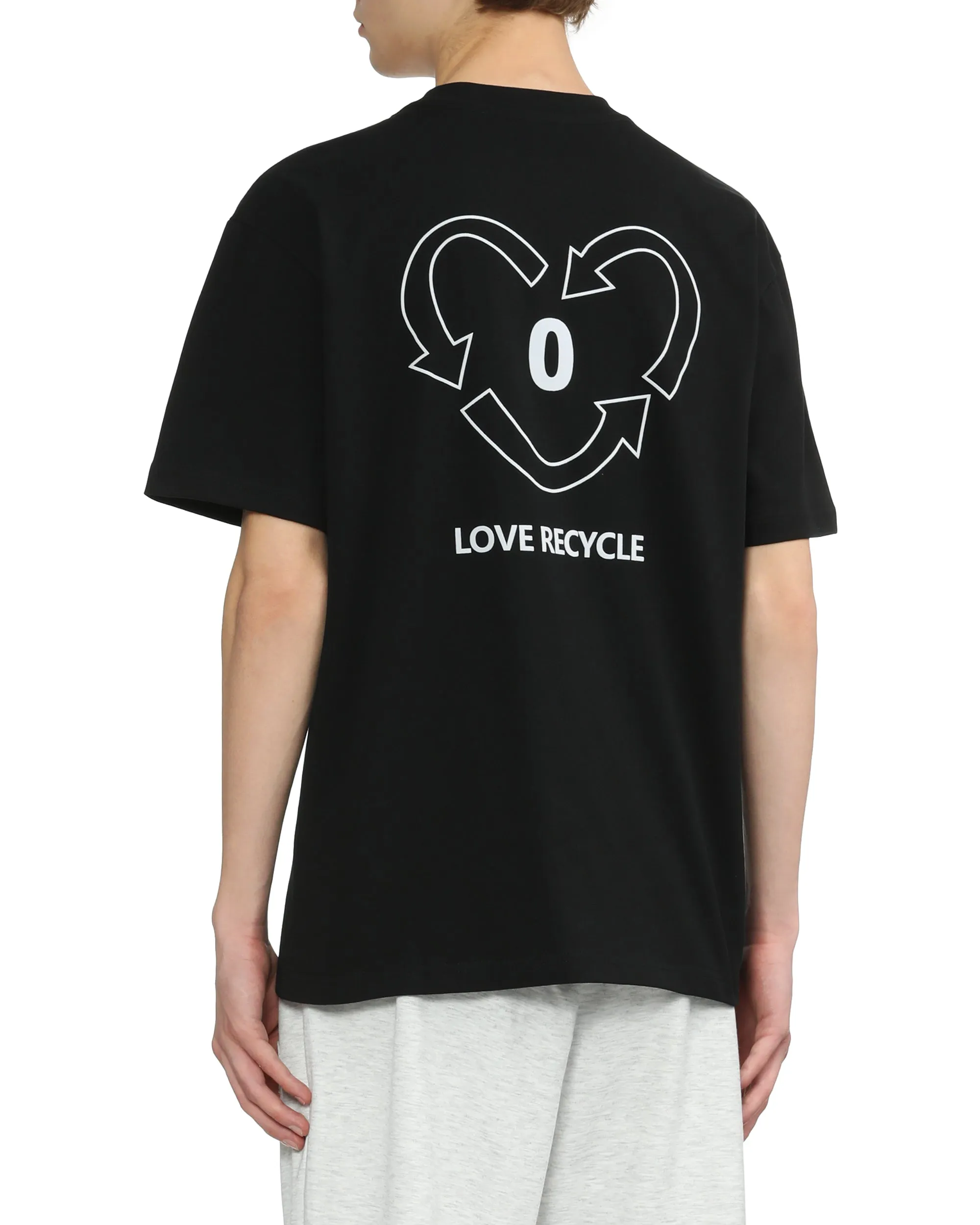 Crew Neck Print T-shirt