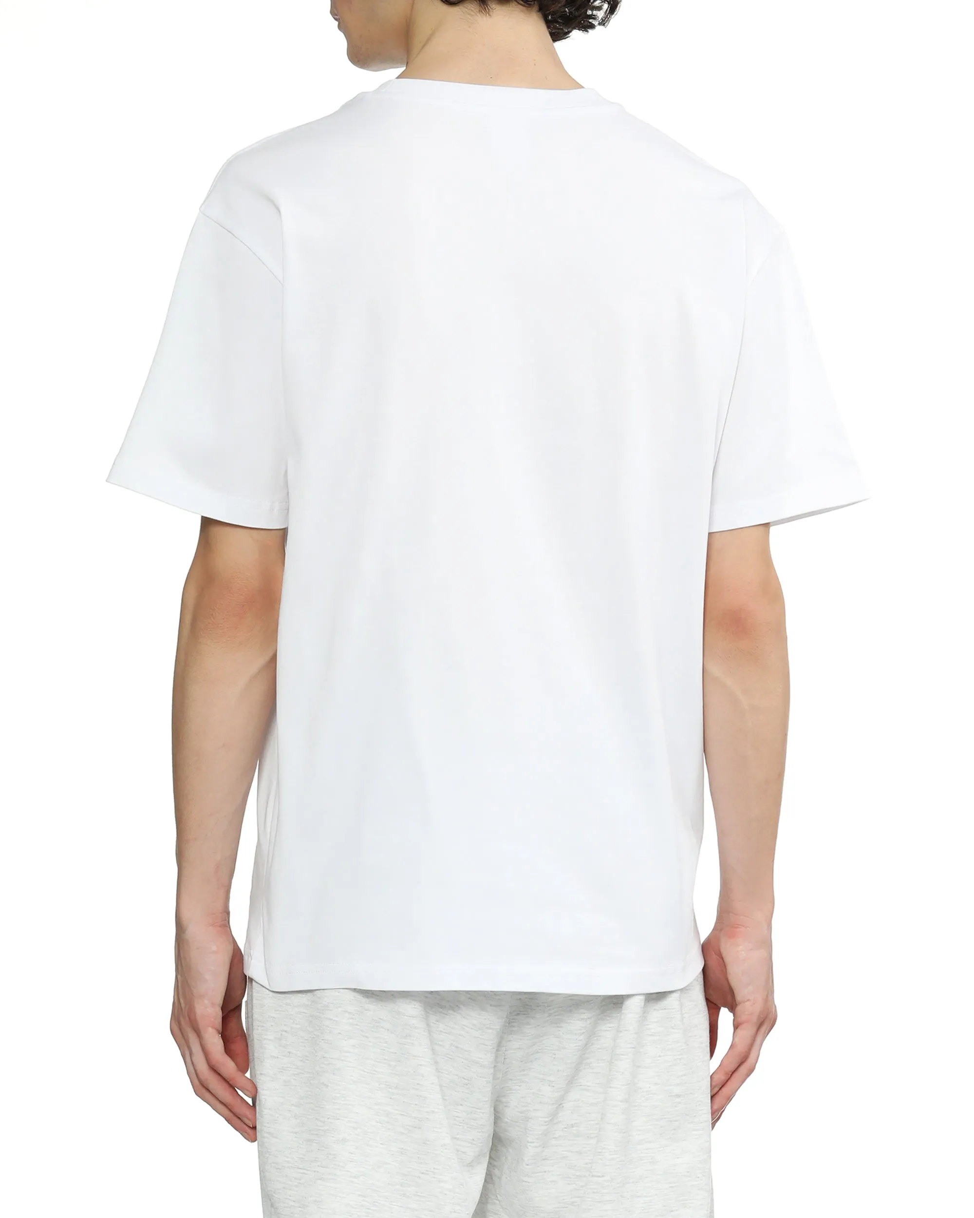 Crew Neck Print T-shirt