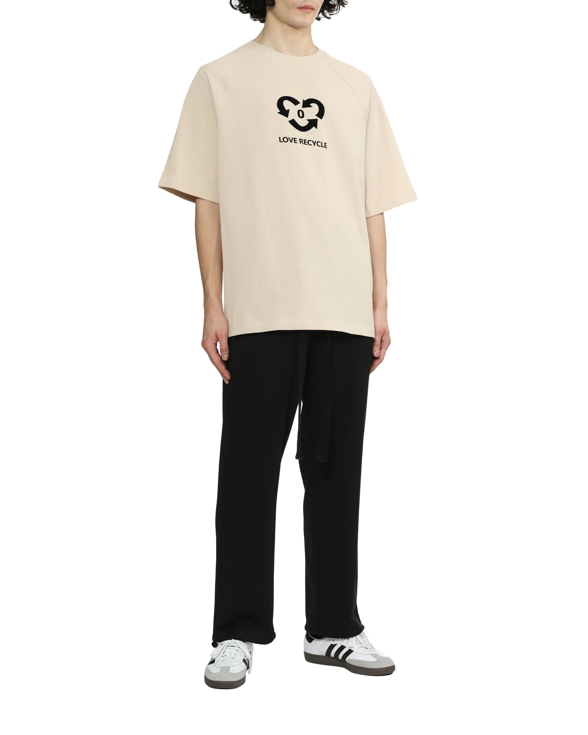 Crew Neck Print T-shirt