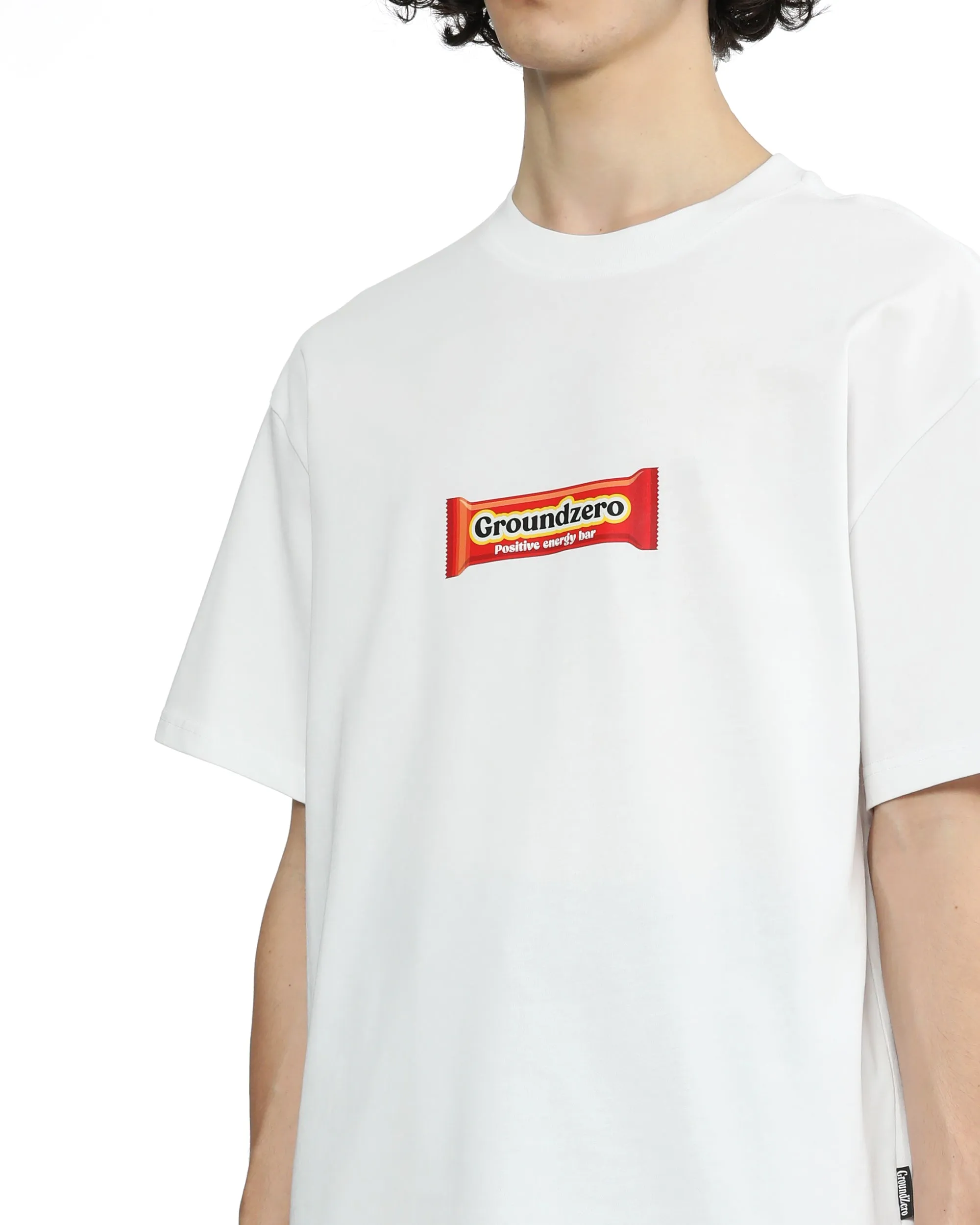 Crew Neck Print T-shirt