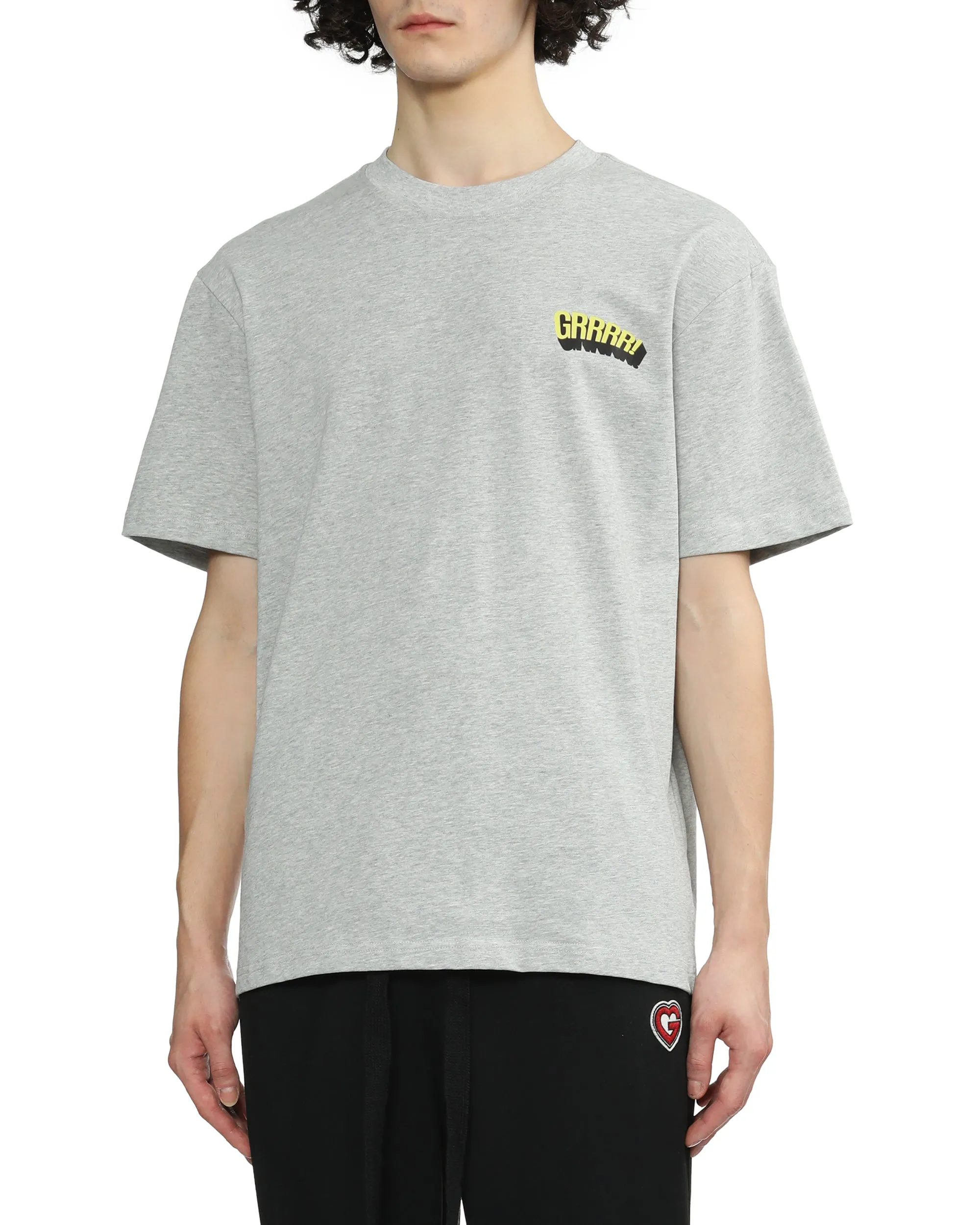Crew Neck Print T-shirt