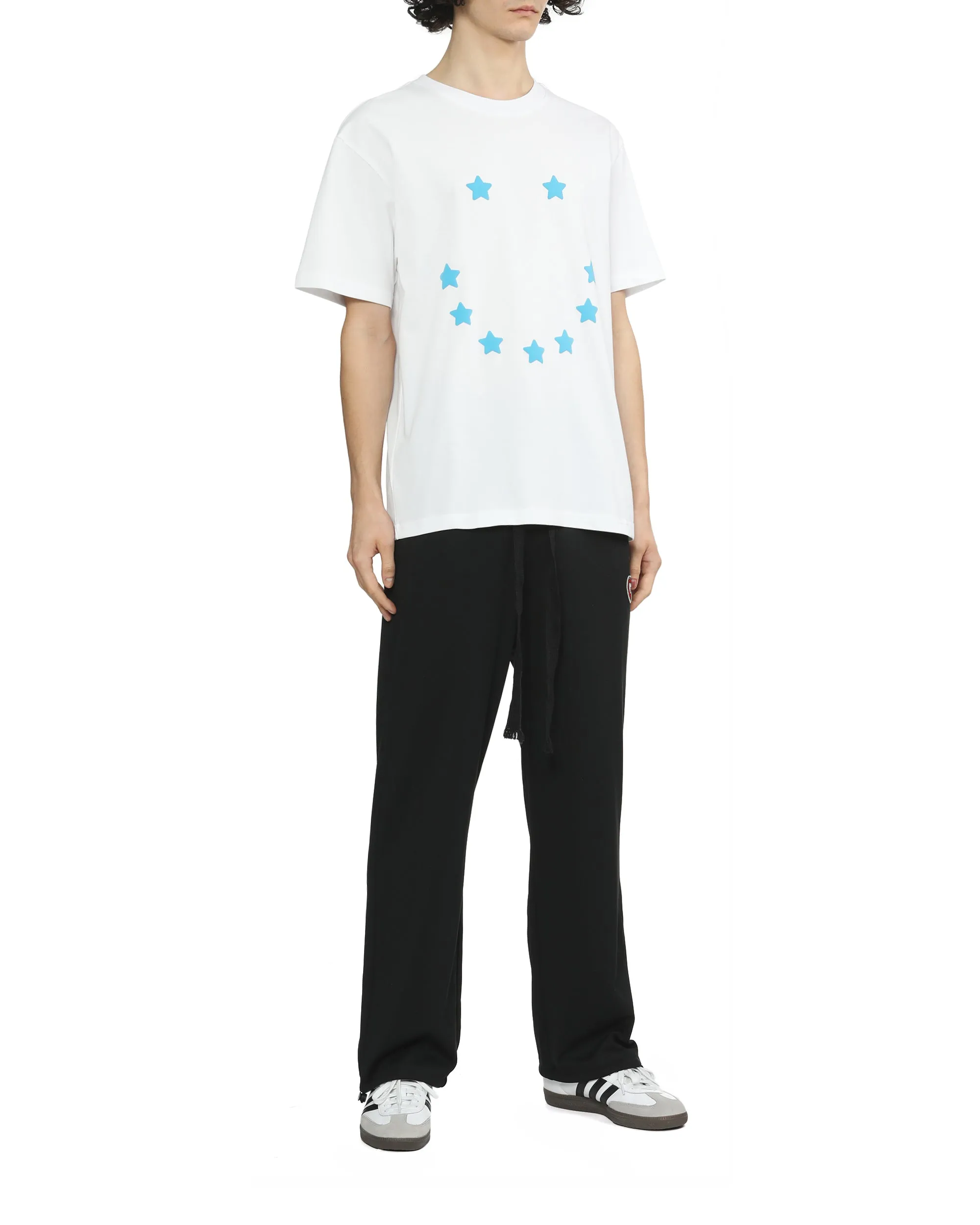 Crew Neck Print T-shirt