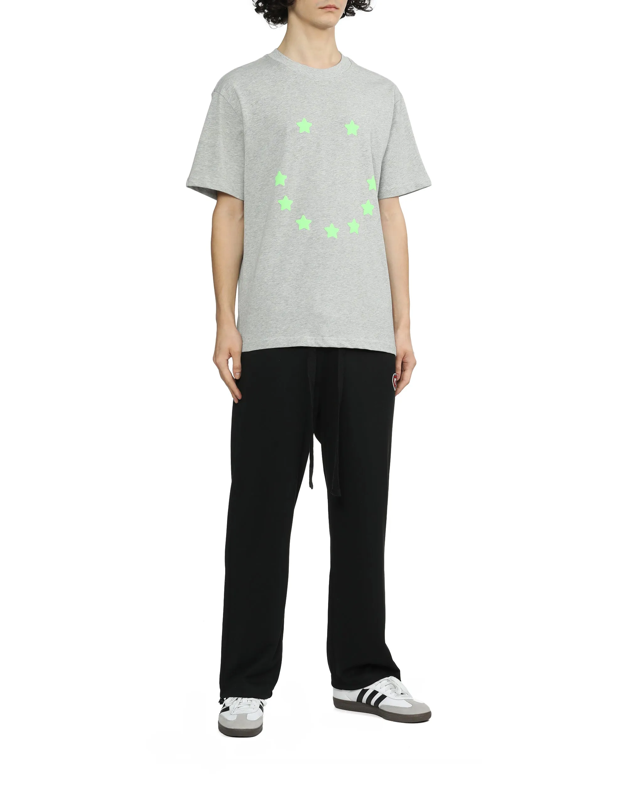 Crew Neck Print T-shirt