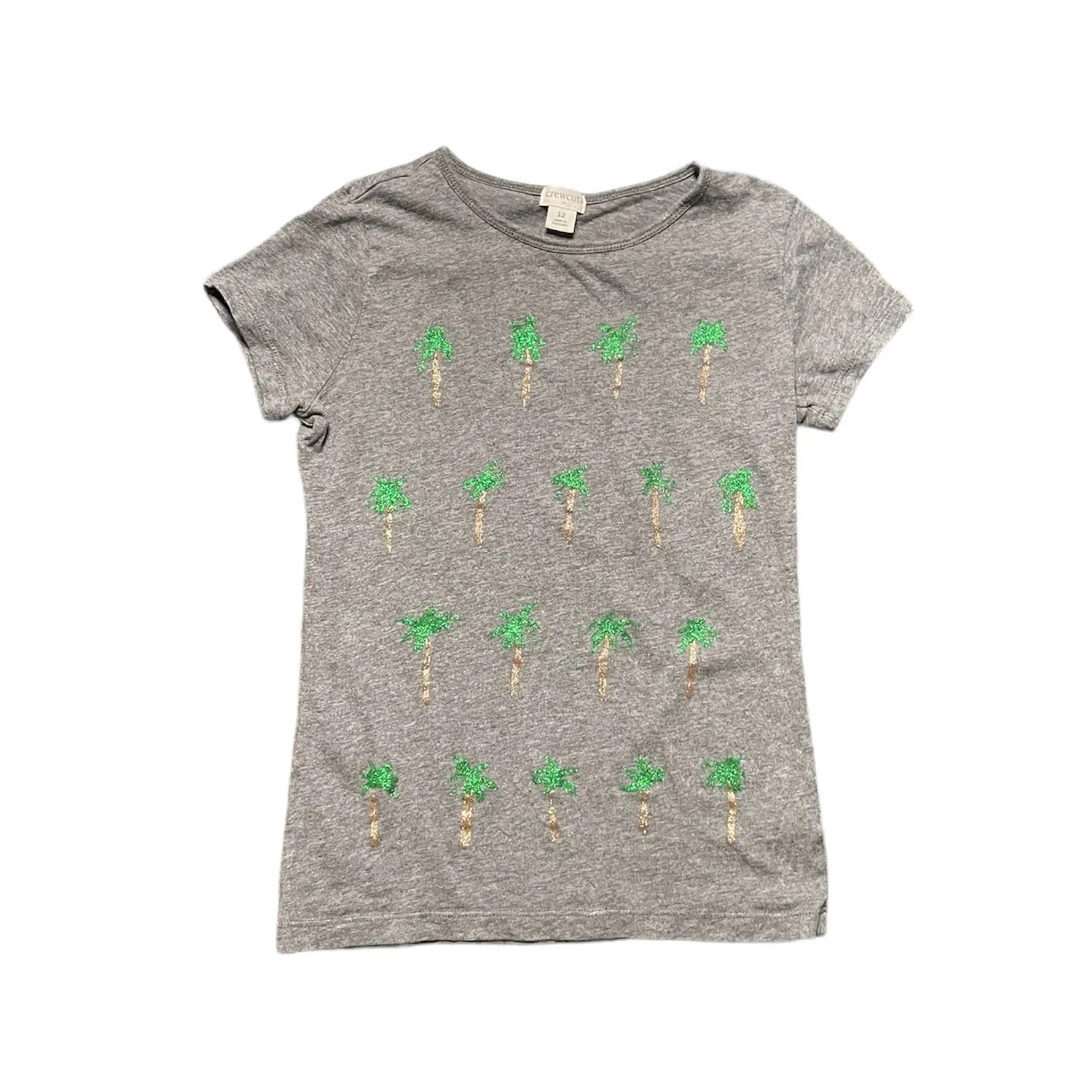 Crewcuts Sparkle Palm Tree T-Shirt