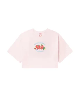 Cropped Print T-shirt