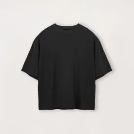 Cropped T-Shirt - Black