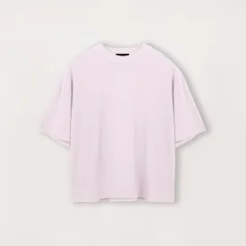Cropped T-Shirt - Light Pink