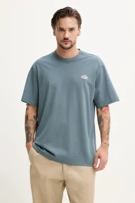 Dickies Men's Summerdale Short Sleeve T-Shirt Blue DK0A4YAIG701