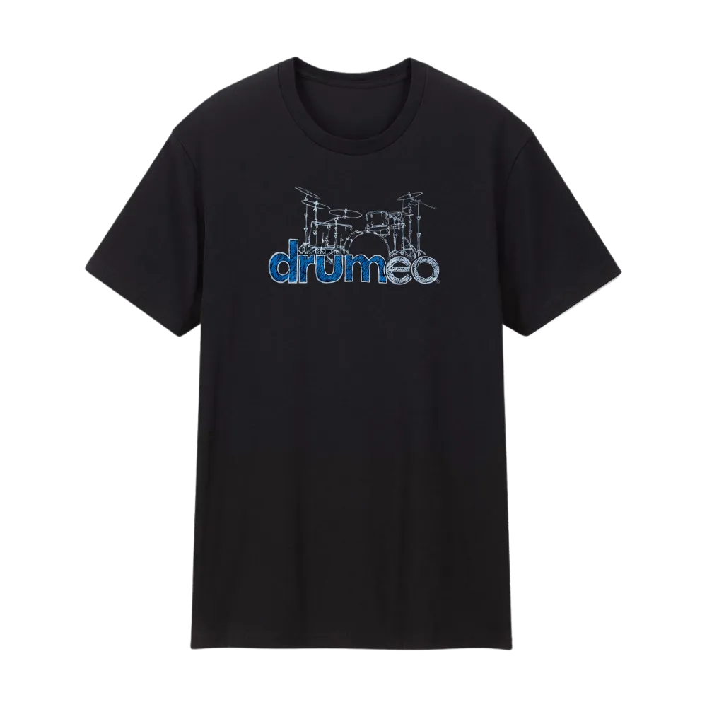 Drumeo Sketchy T Black XL