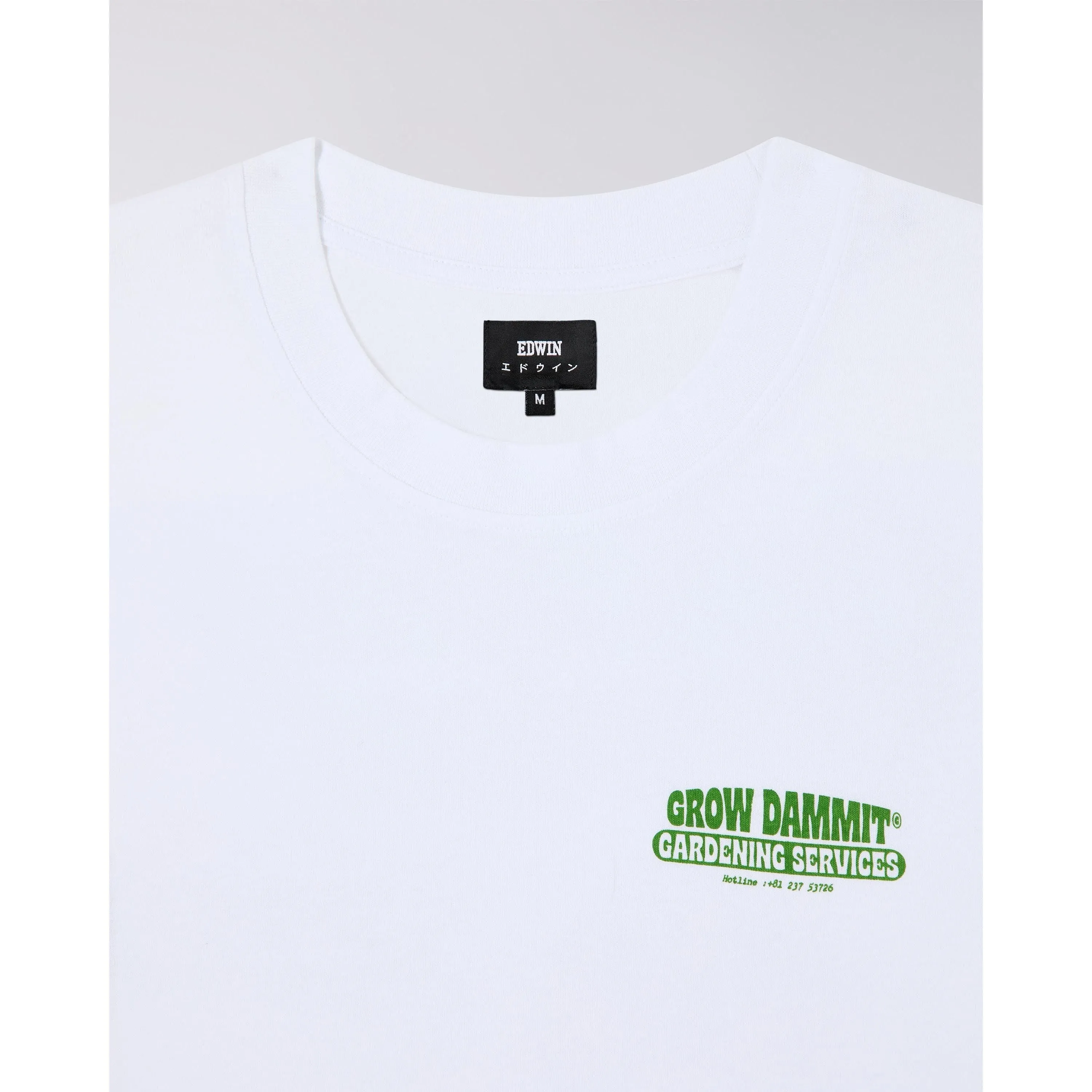 EDWIN Gardening Services T-Shirt White