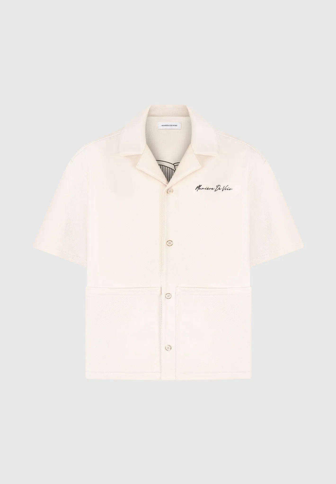 Eiffel Twill Shirt - Cream