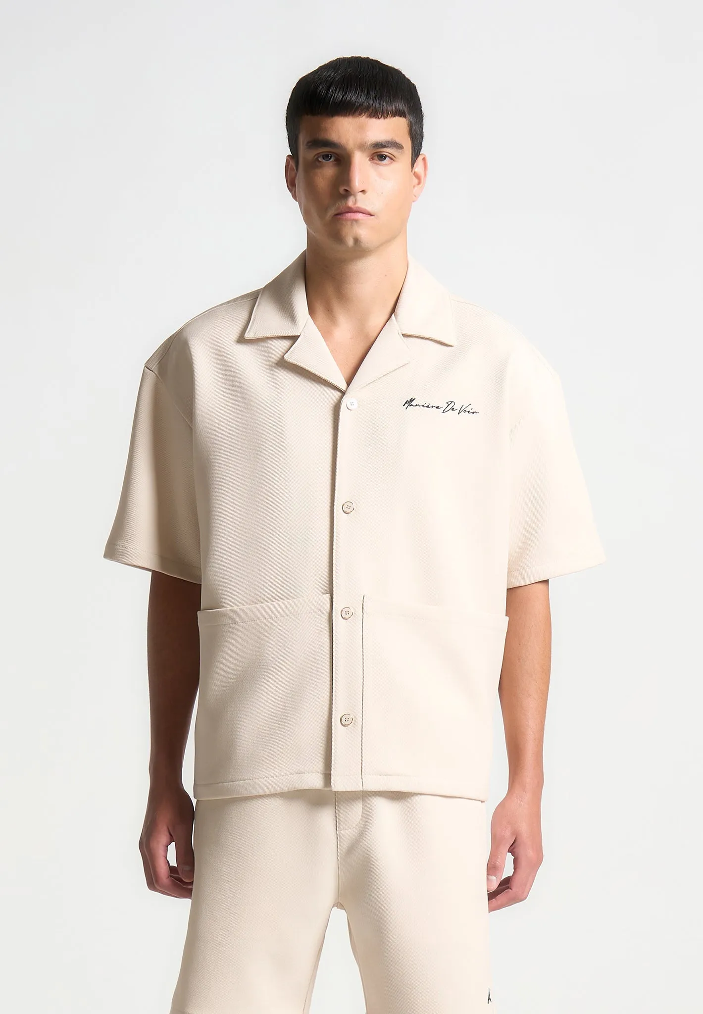 Eiffel Twill Shirt - Cream