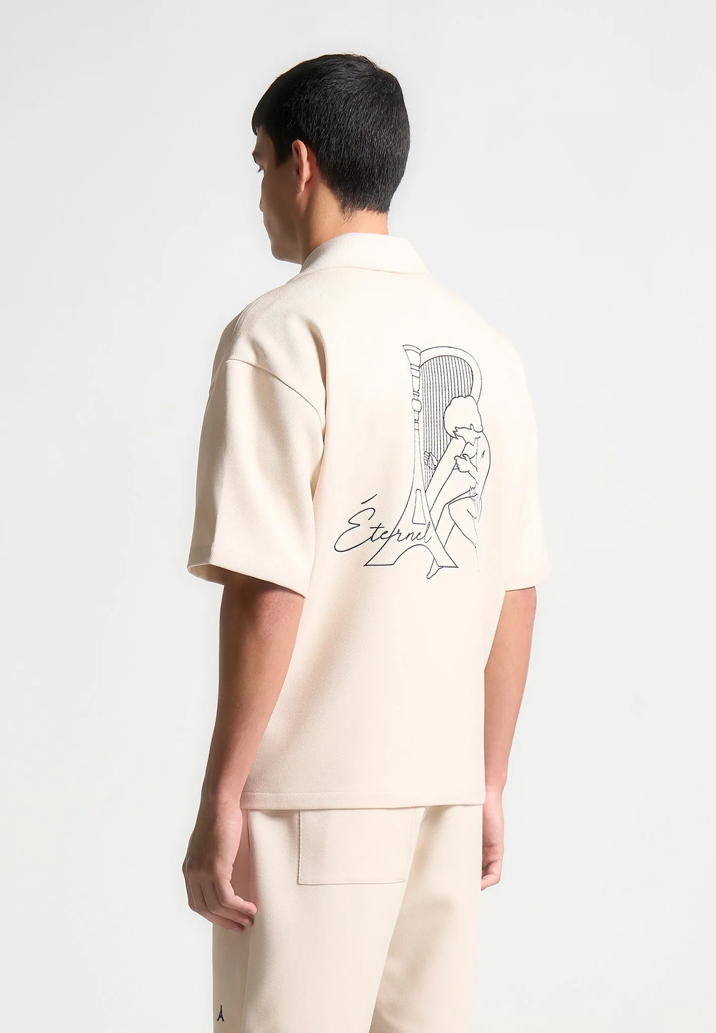 Eiffel Twill Shirt - Cream