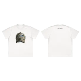 Emblem Hat Painting Tee