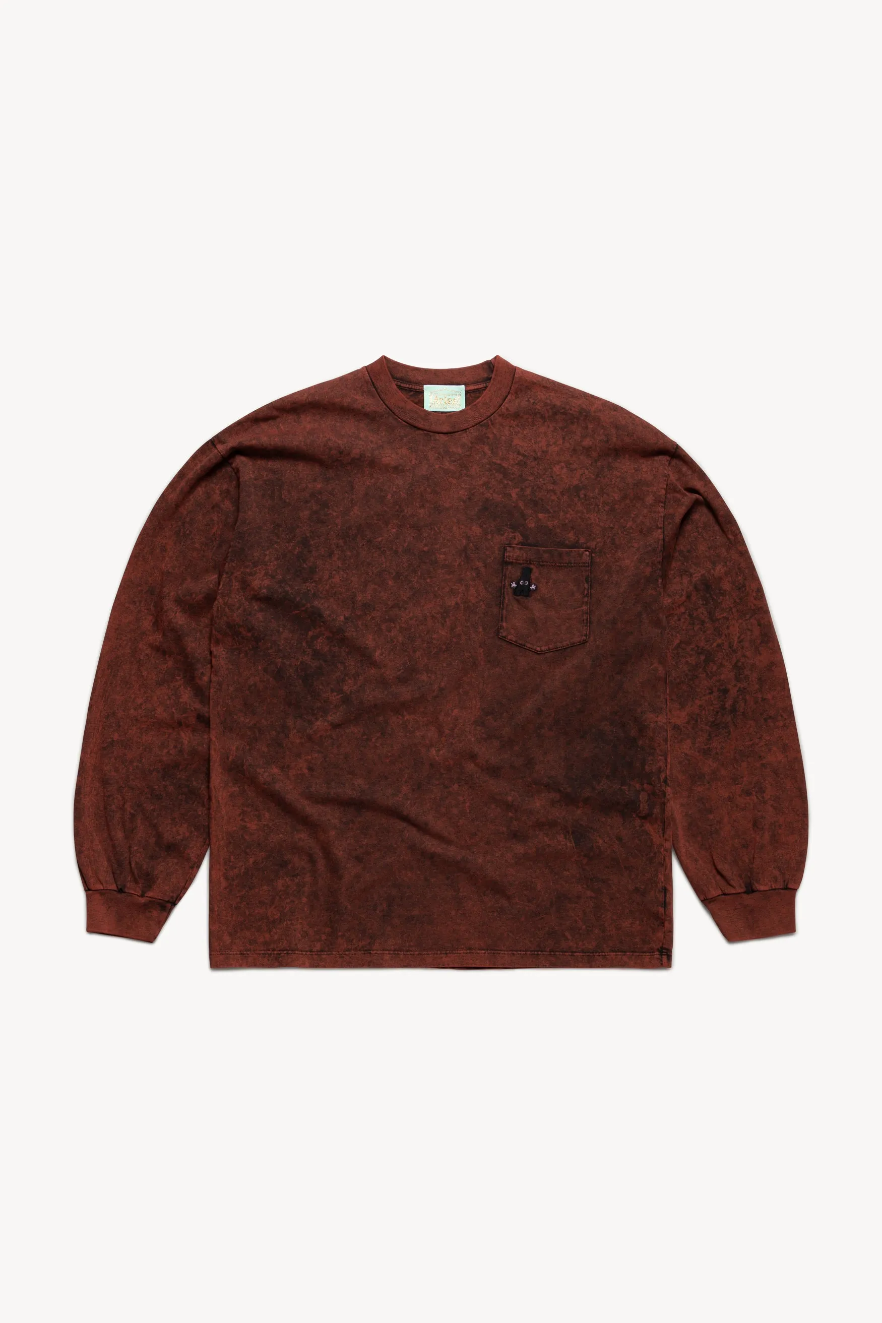 Embroidered Acid Pocket Tee