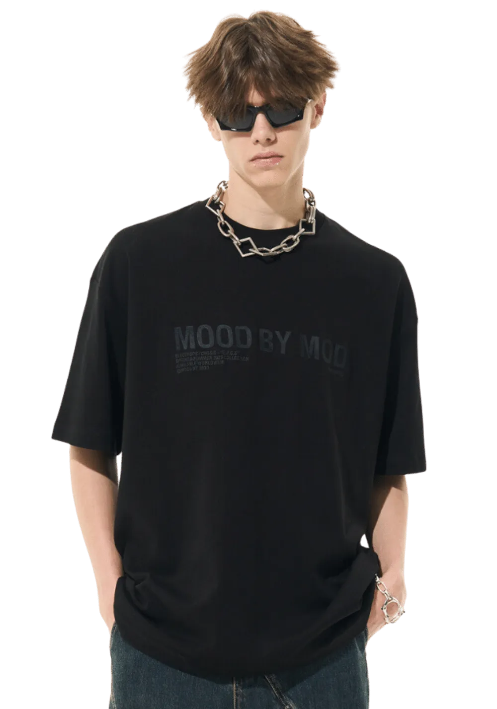 Embroidered Basic T-Shirt