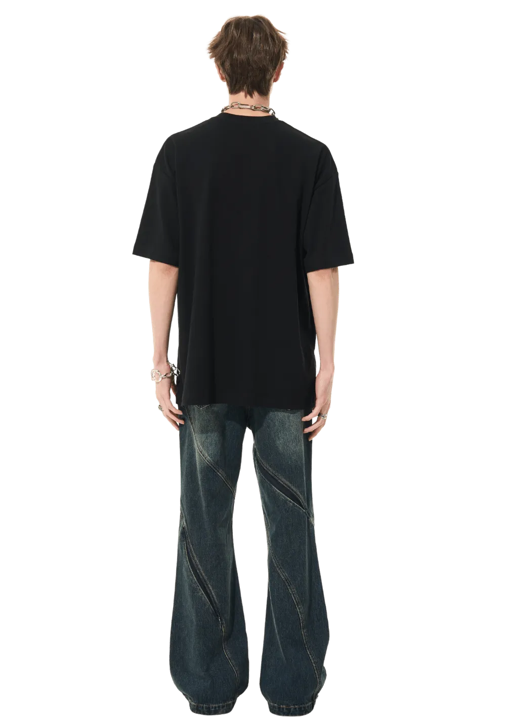 Embroidered Basic T-Shirt