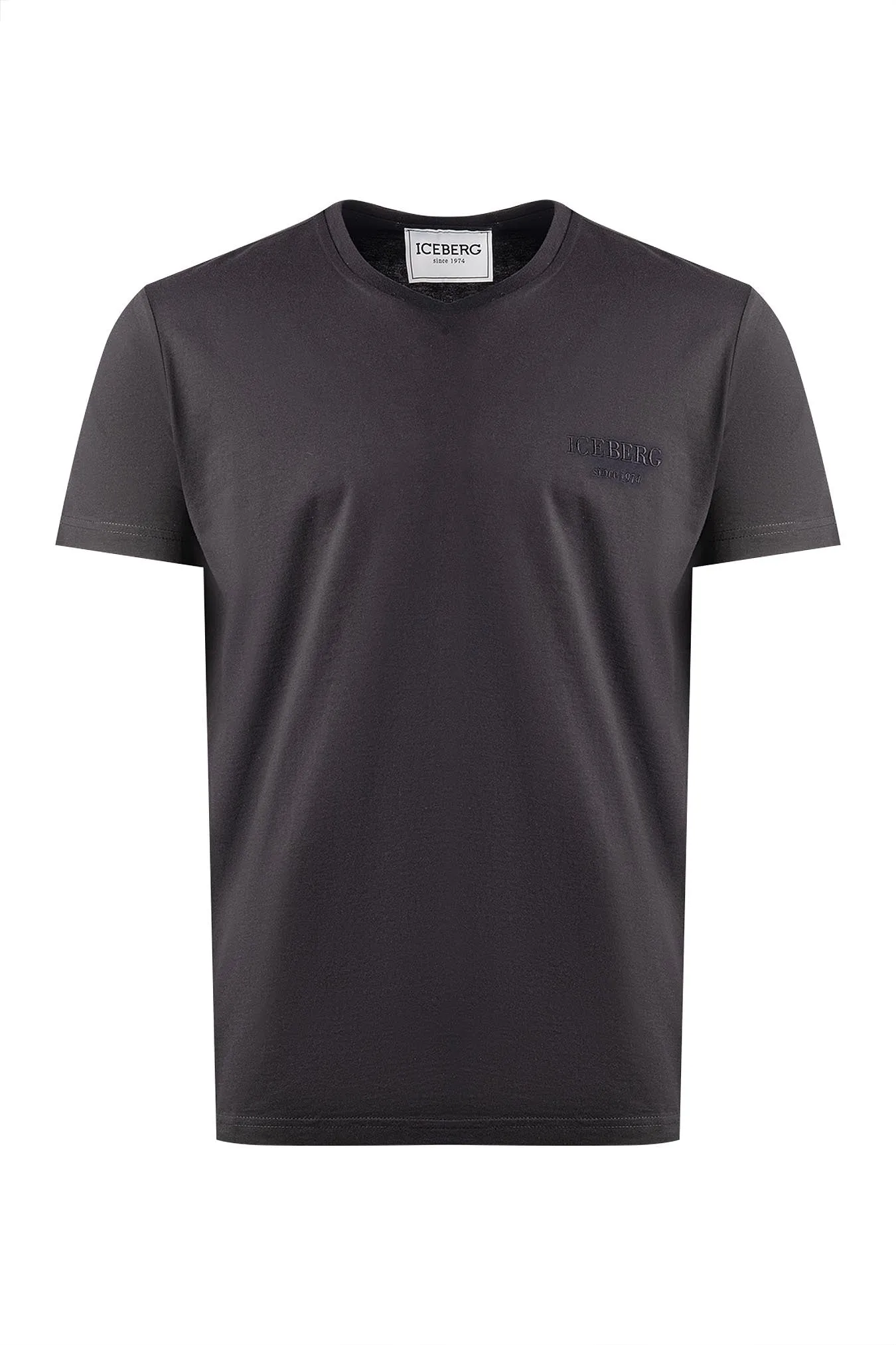 Embroidered Logo T-Shirt (Black) - I23F02663019000