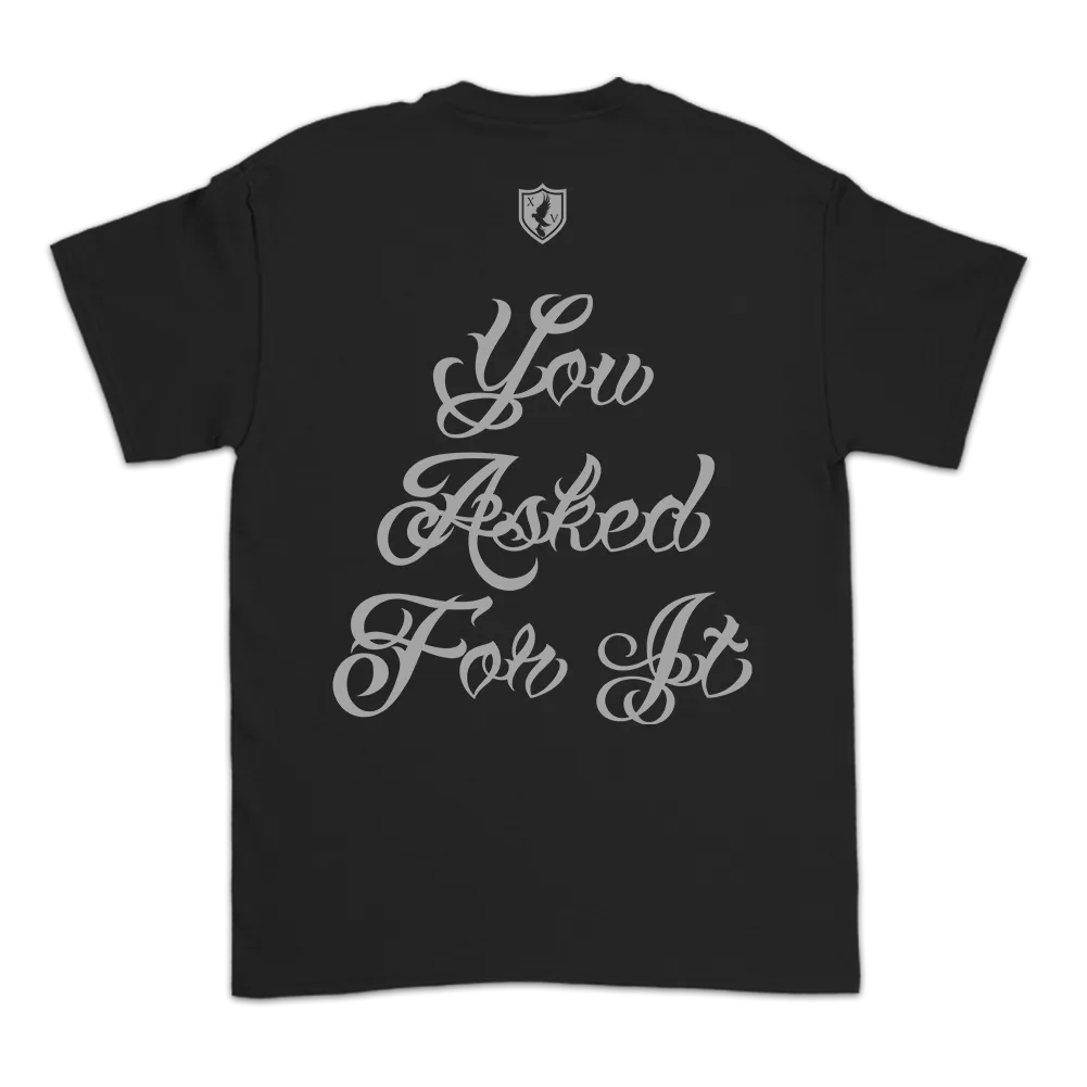 Everywhere I Go Black Tee