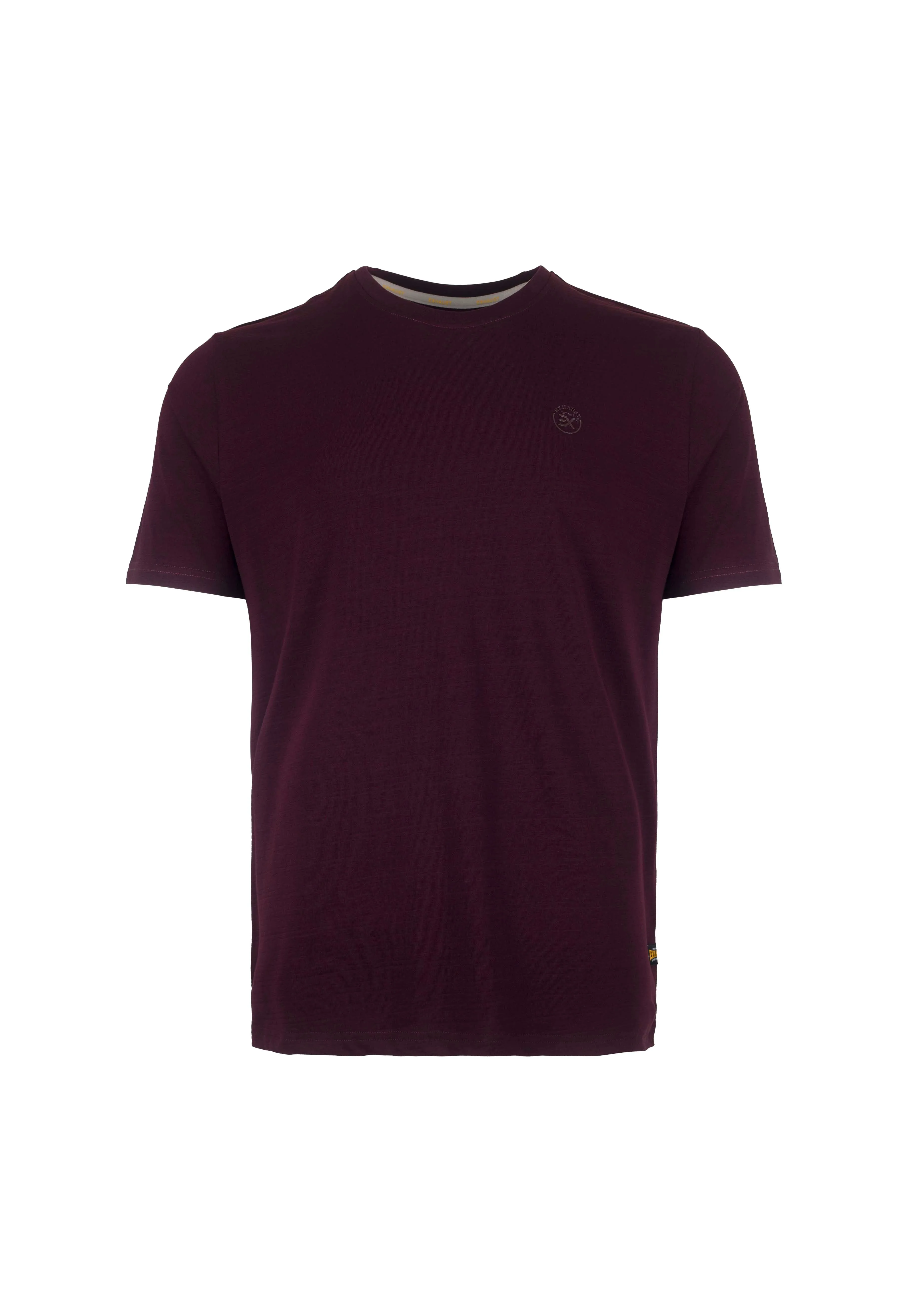 EXHAUST Lines Texture Short Sleeve Round Neck T-Shirt [Regular Fit] 1399
